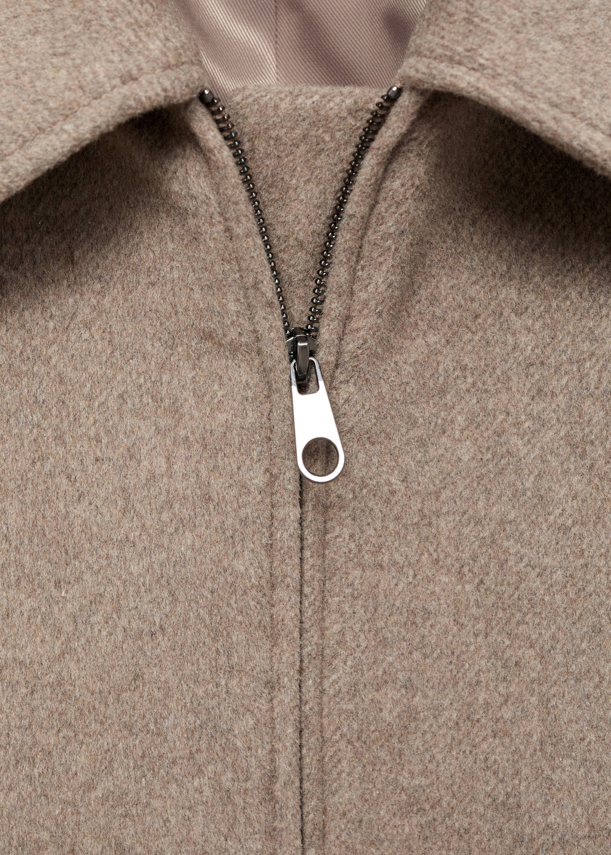 Wool bomber jacket - Details of the article 8
