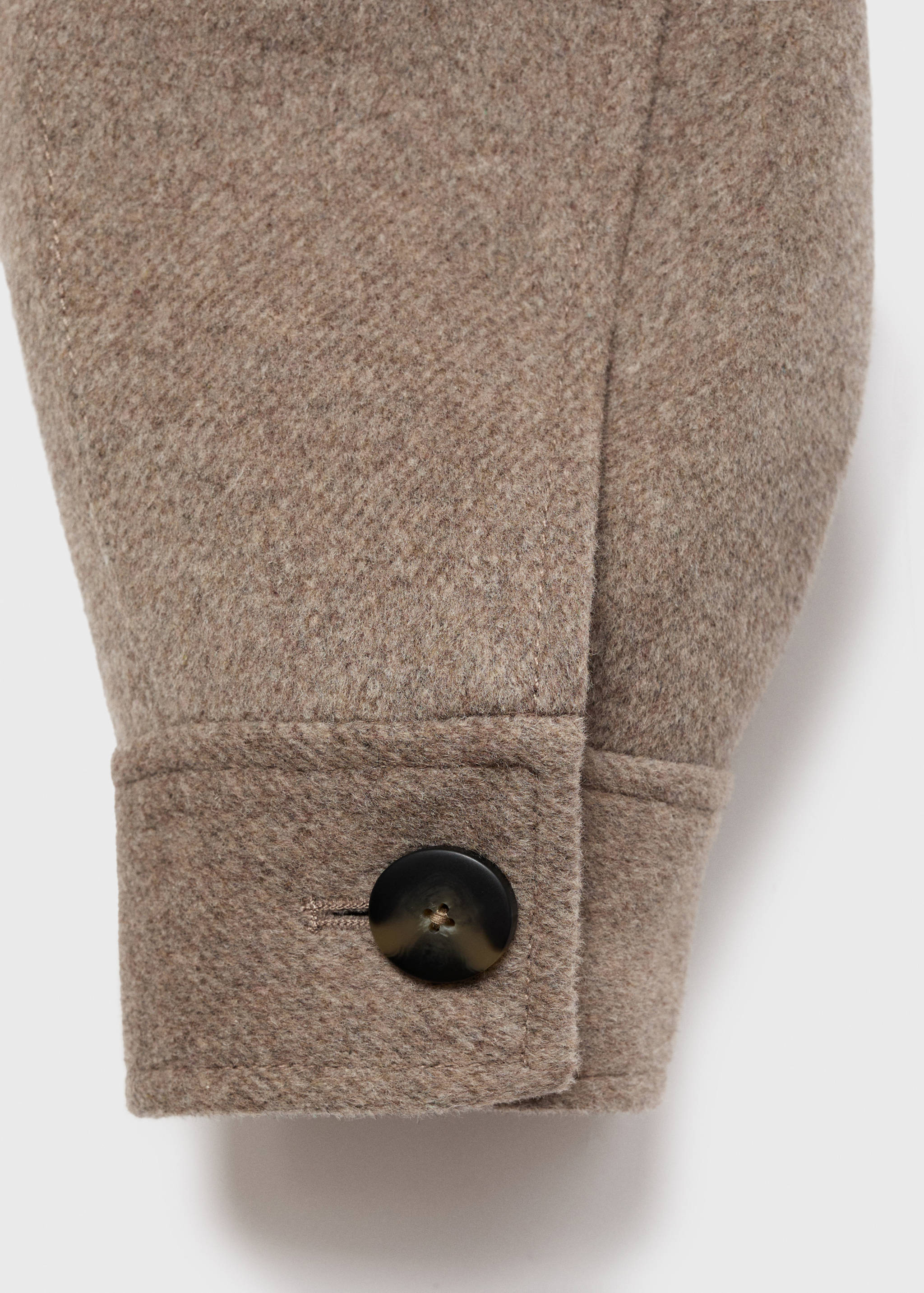 Wool bomber jacket - Details of the article 0