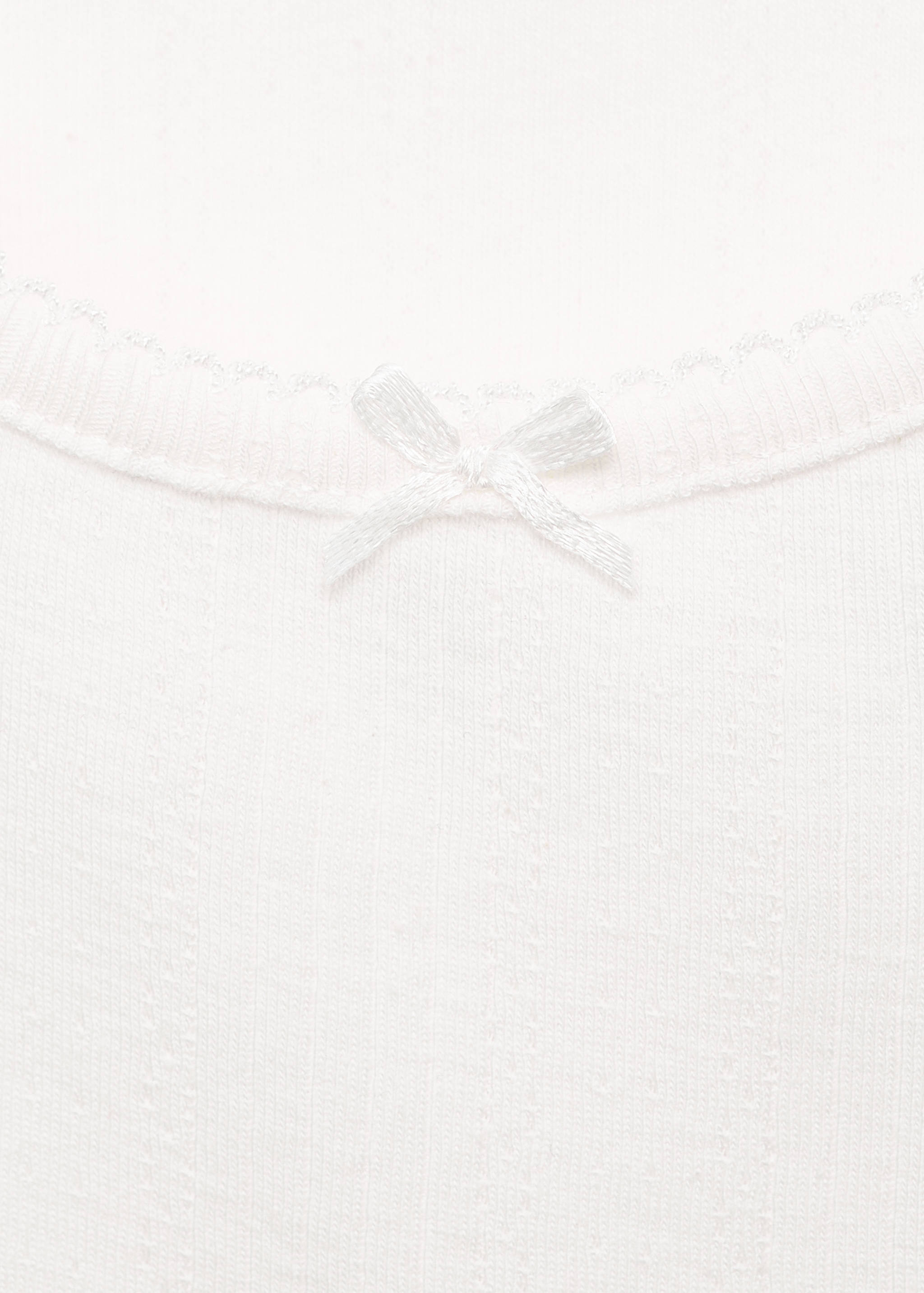 T-shirt with bow - Details of the article 8