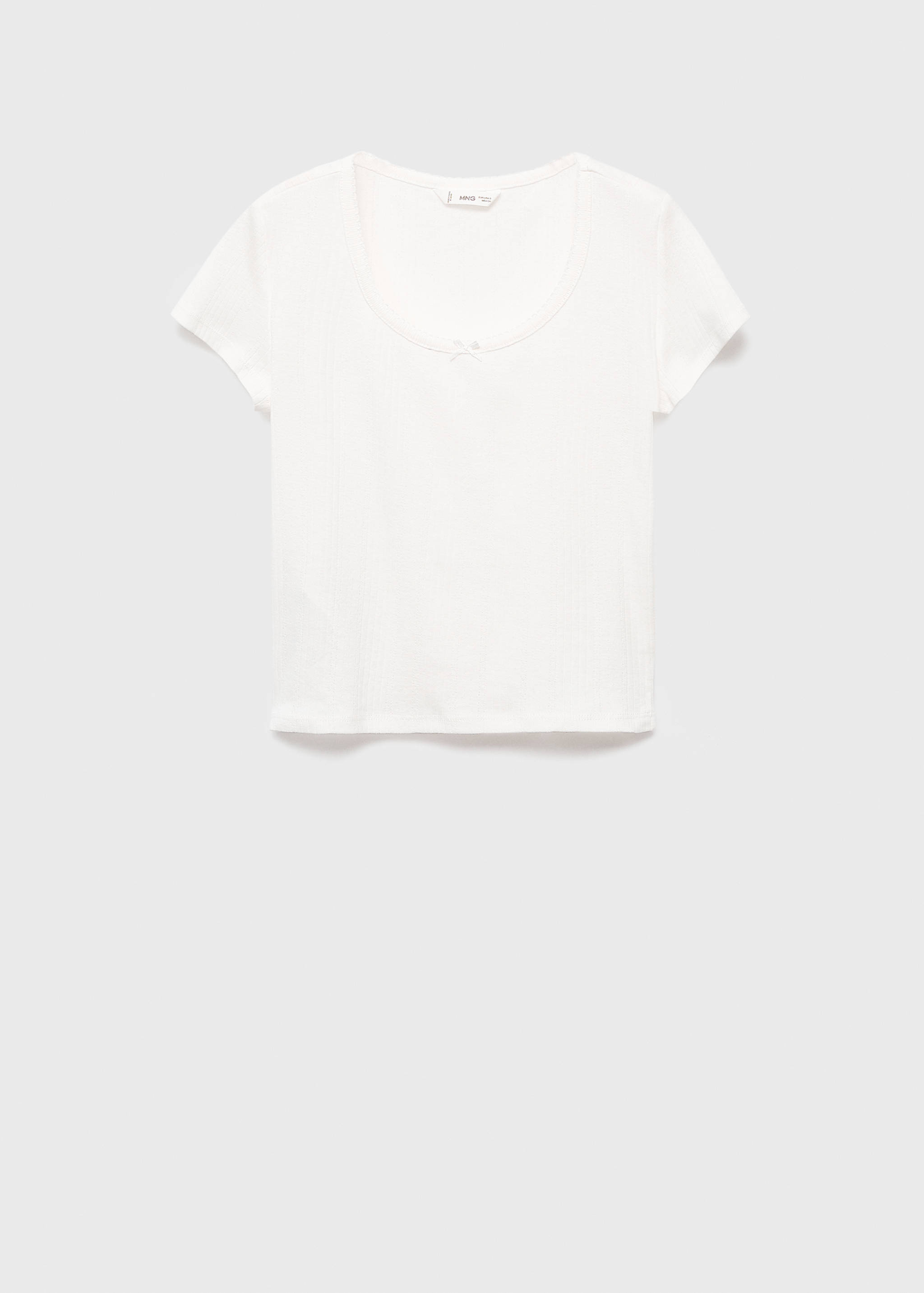 T-shirt with bow - Article without model