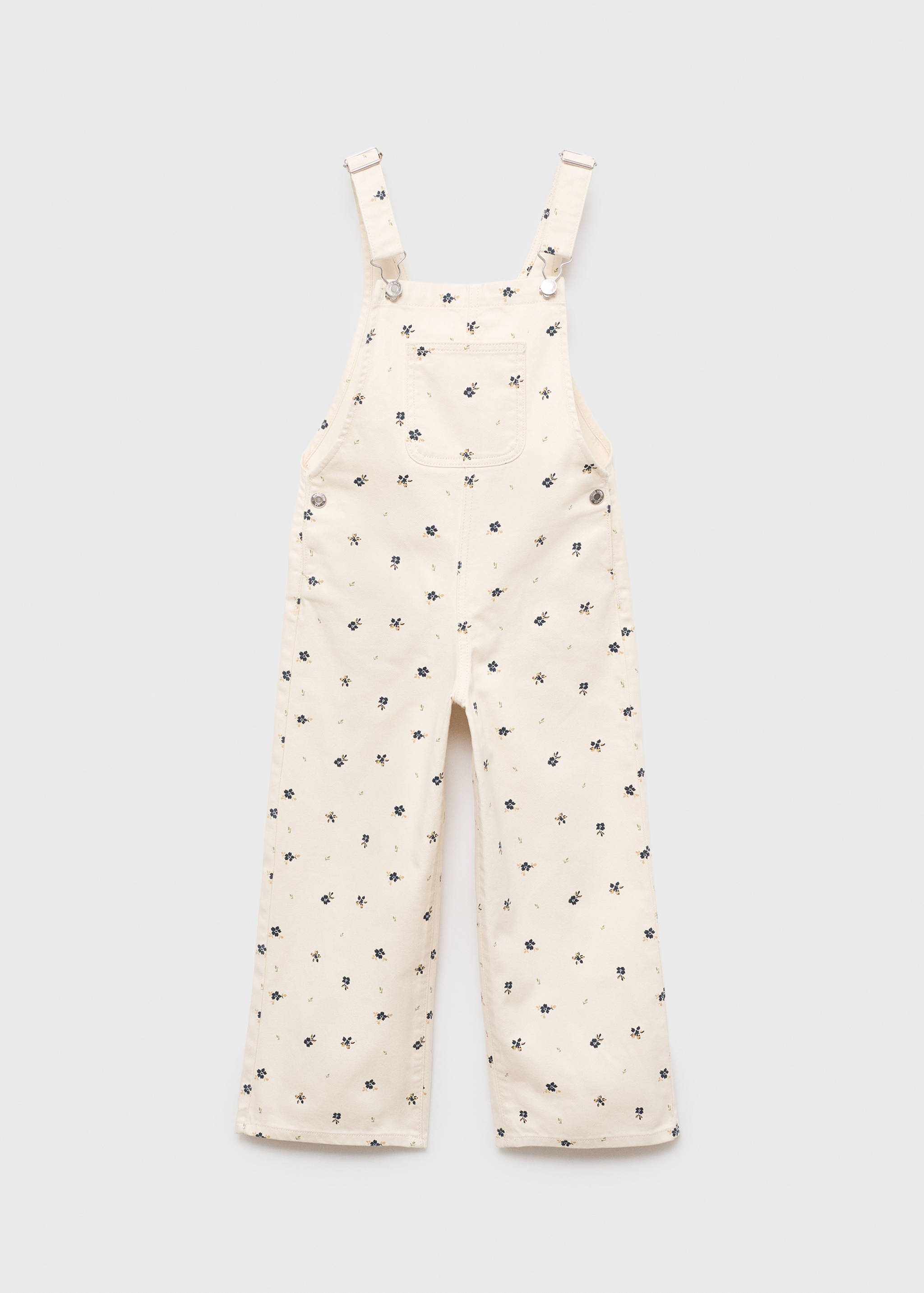 Floral print dungarees - Article without model