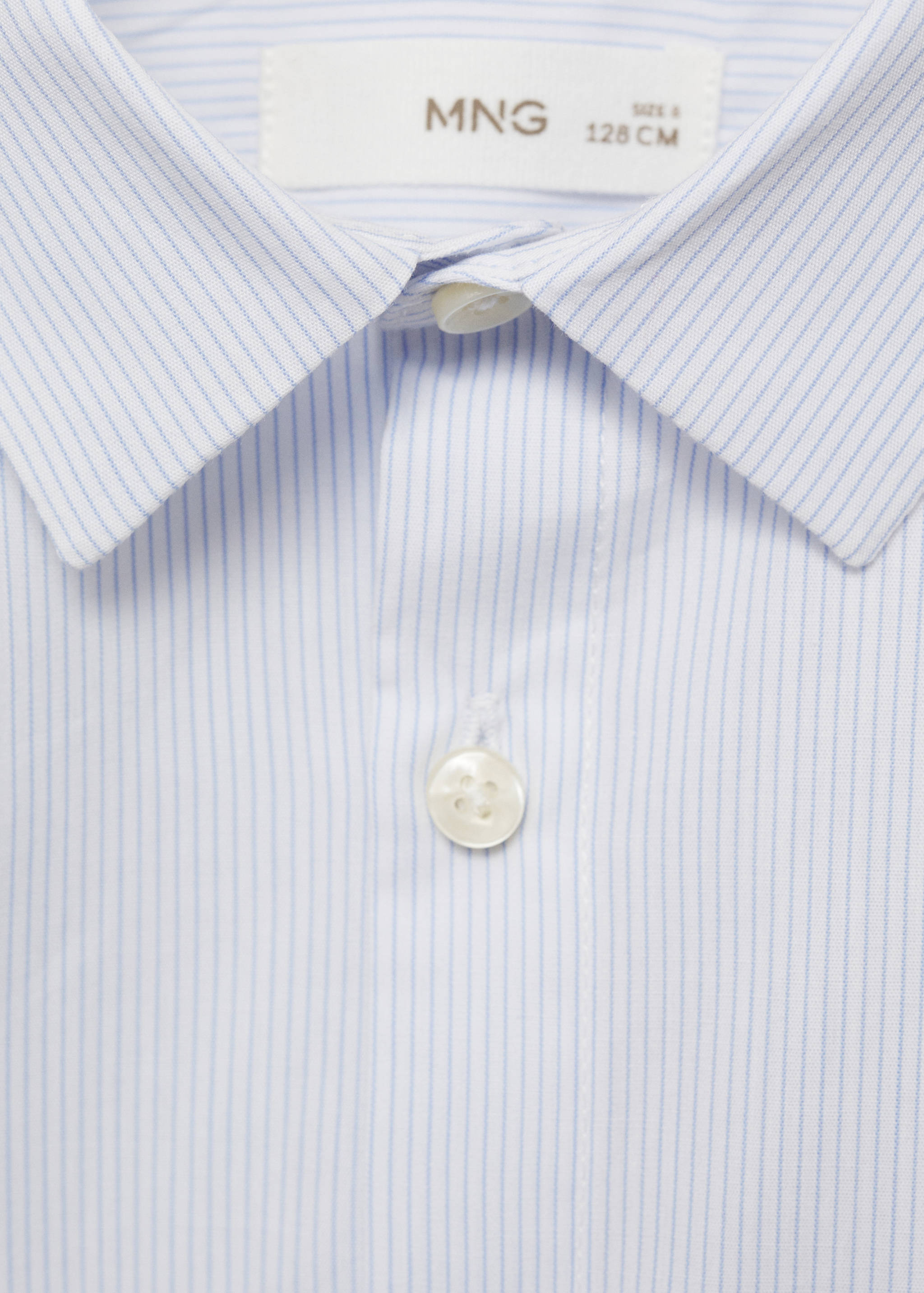 Striped Oxford shirt - Details of the article 8