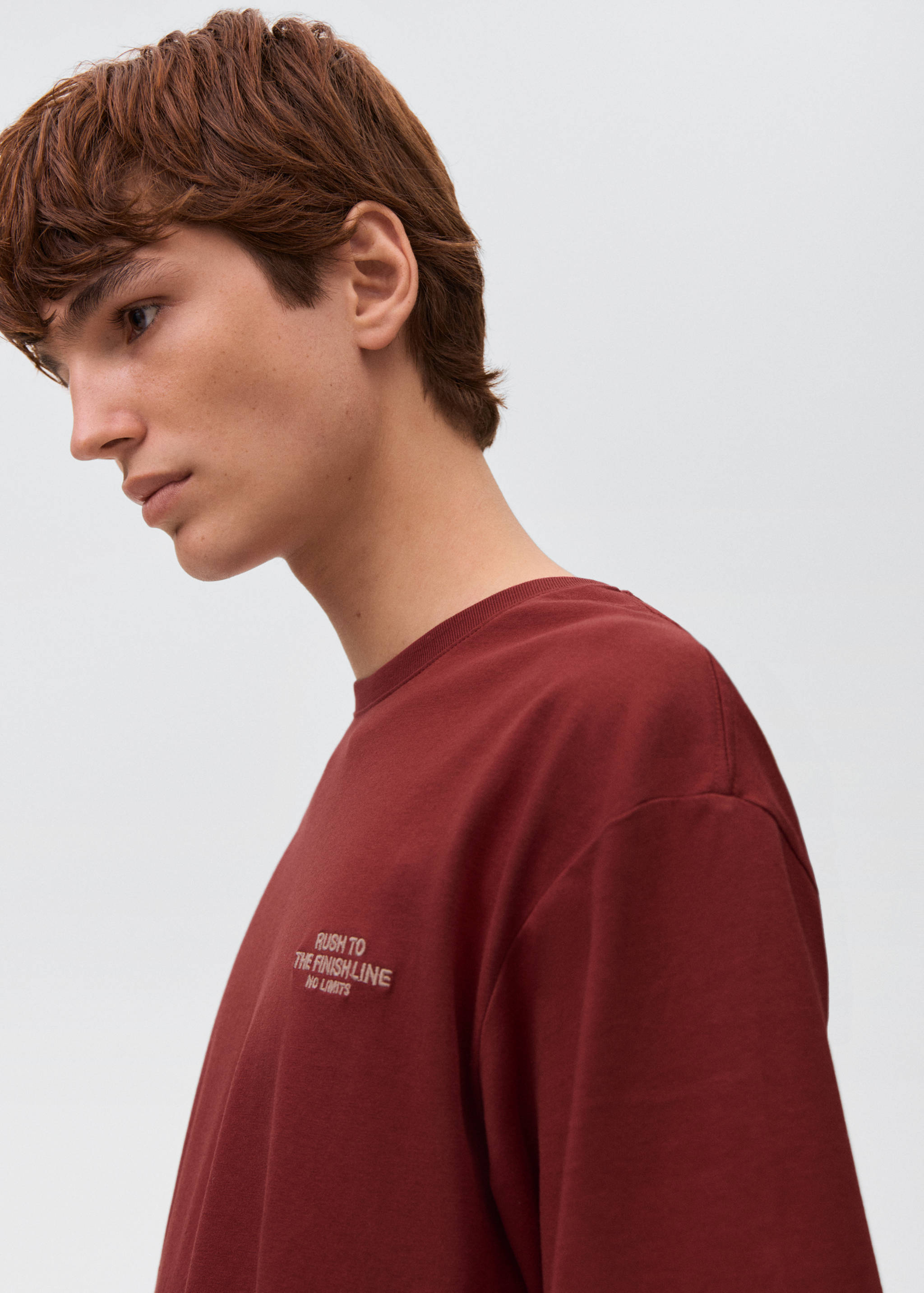 Tryckt bomull t-shirt - Detaljer om artikeln 1