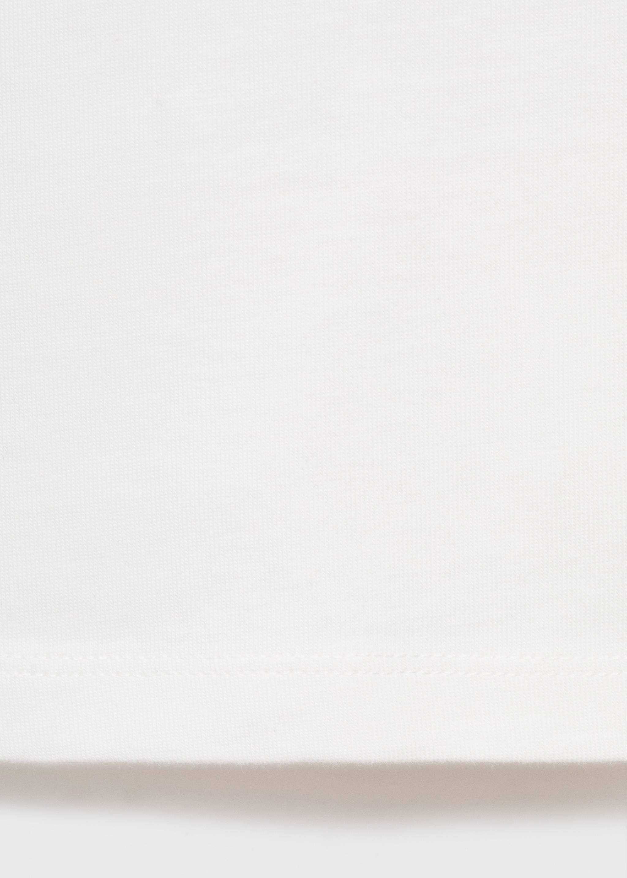 Printed cotton-blend t-shirt - Details of the article 0