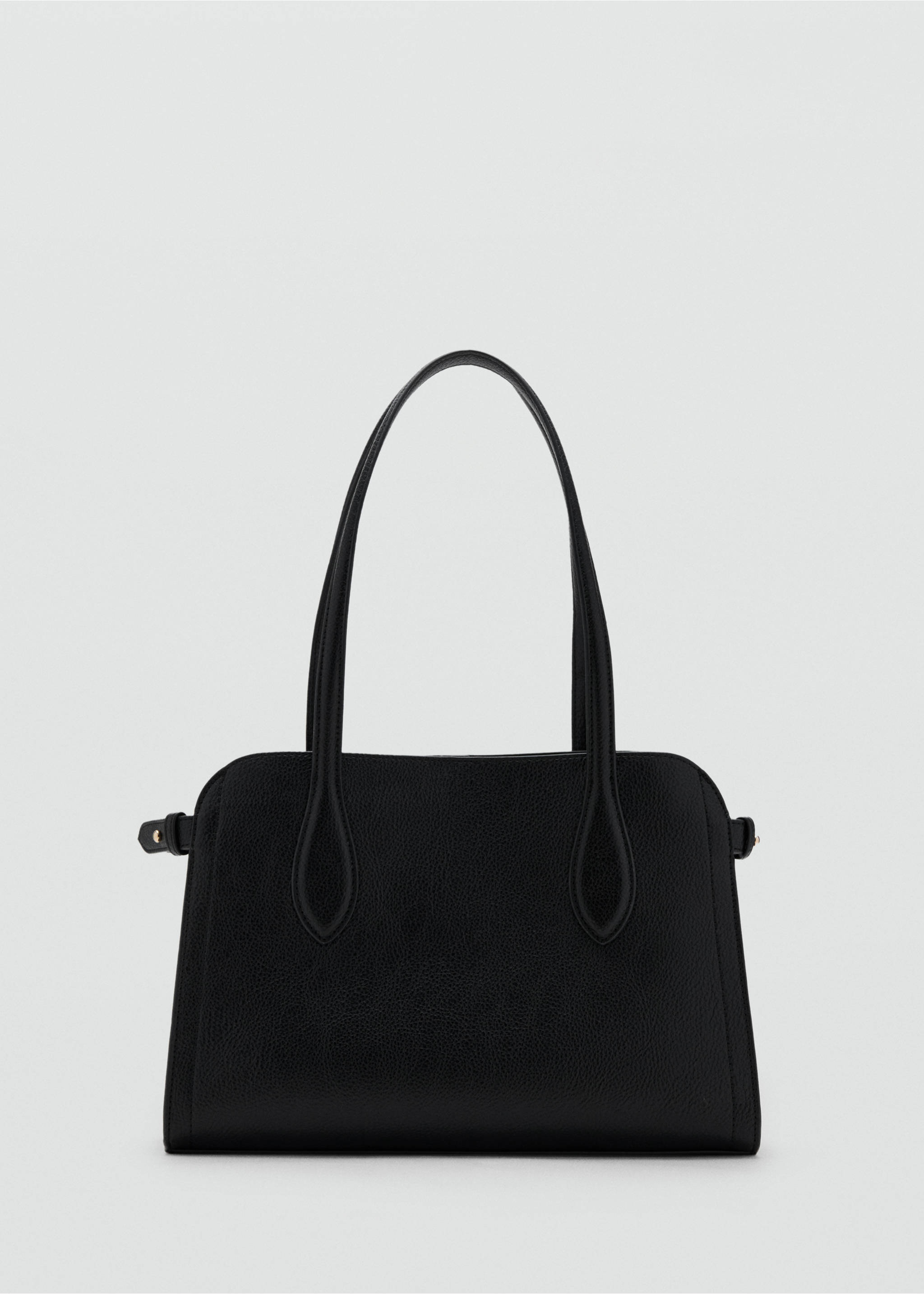 Small bag with pebbled effect - Article without model, Black. Ref: 17055816-00.