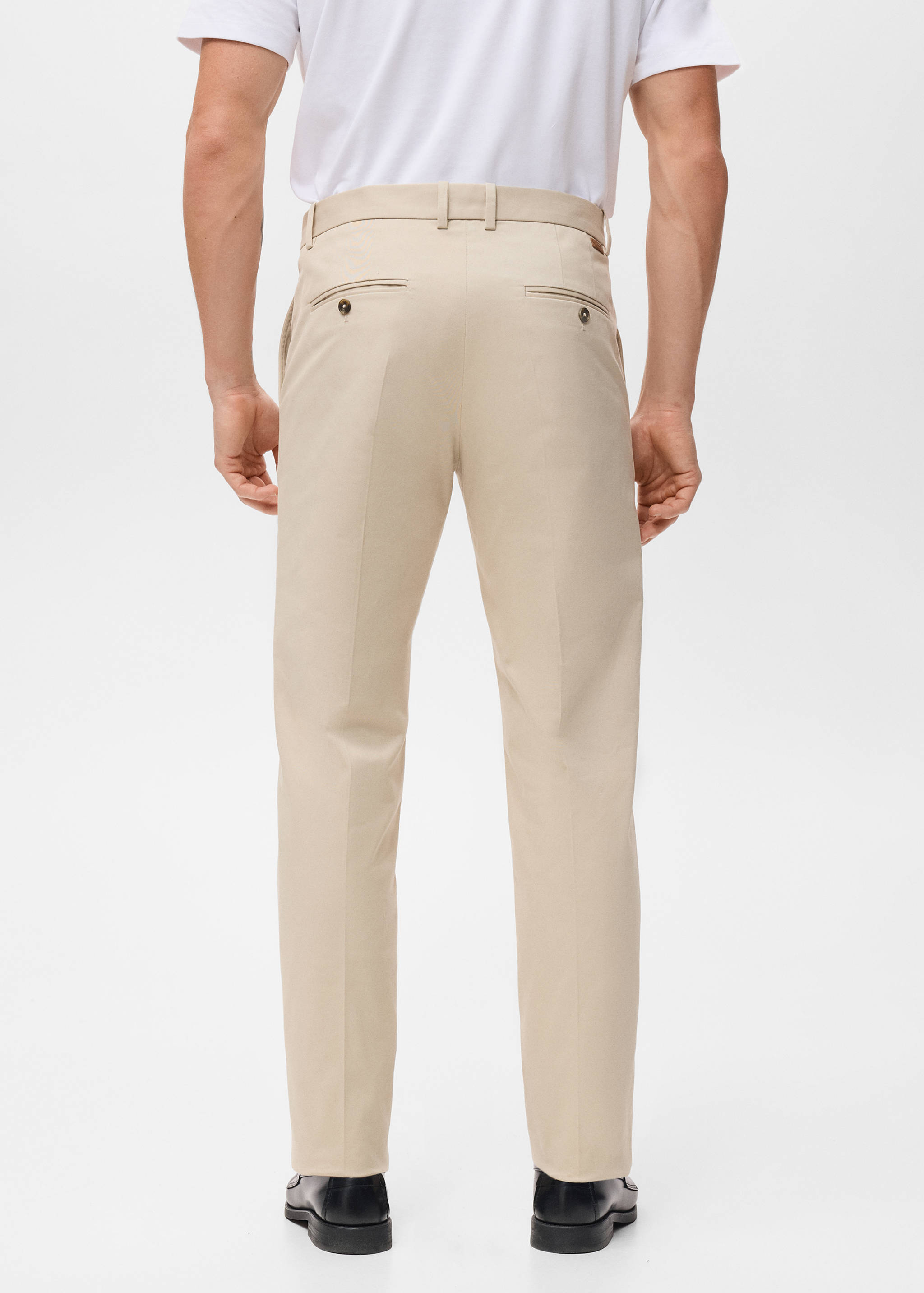 Pantalón algodón regular fit - Reverso del artículo