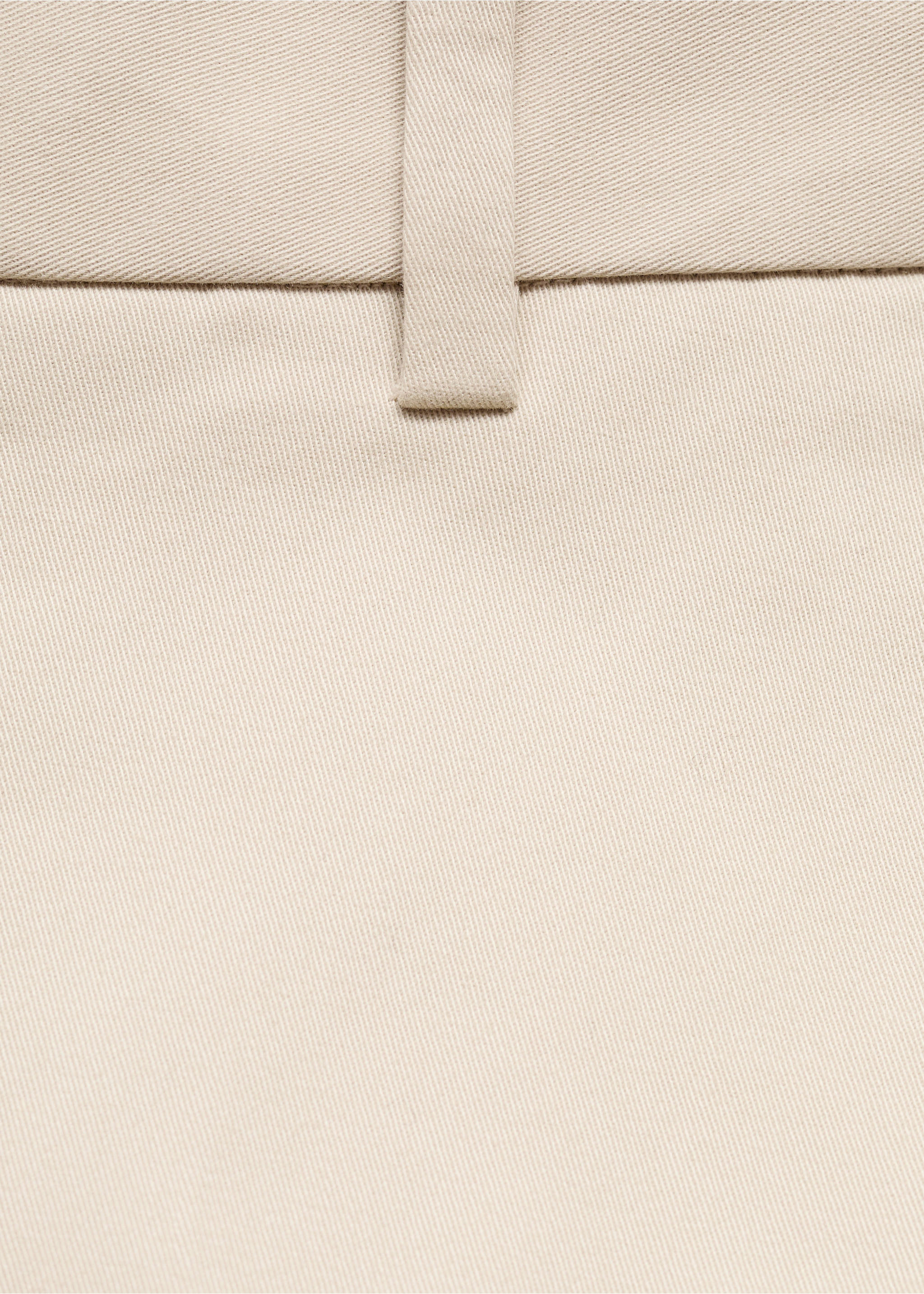 Pantalón algodón regular fit - Detalle del artículo 0, Crudo. Ref: 17055969-00.