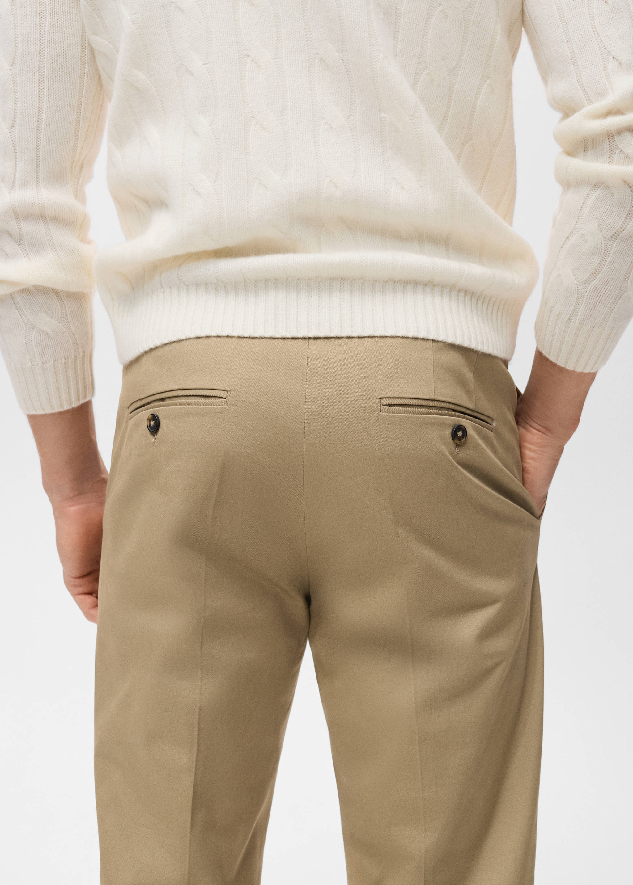 Pantalón algodón regular fit - Detalle del artículo 3