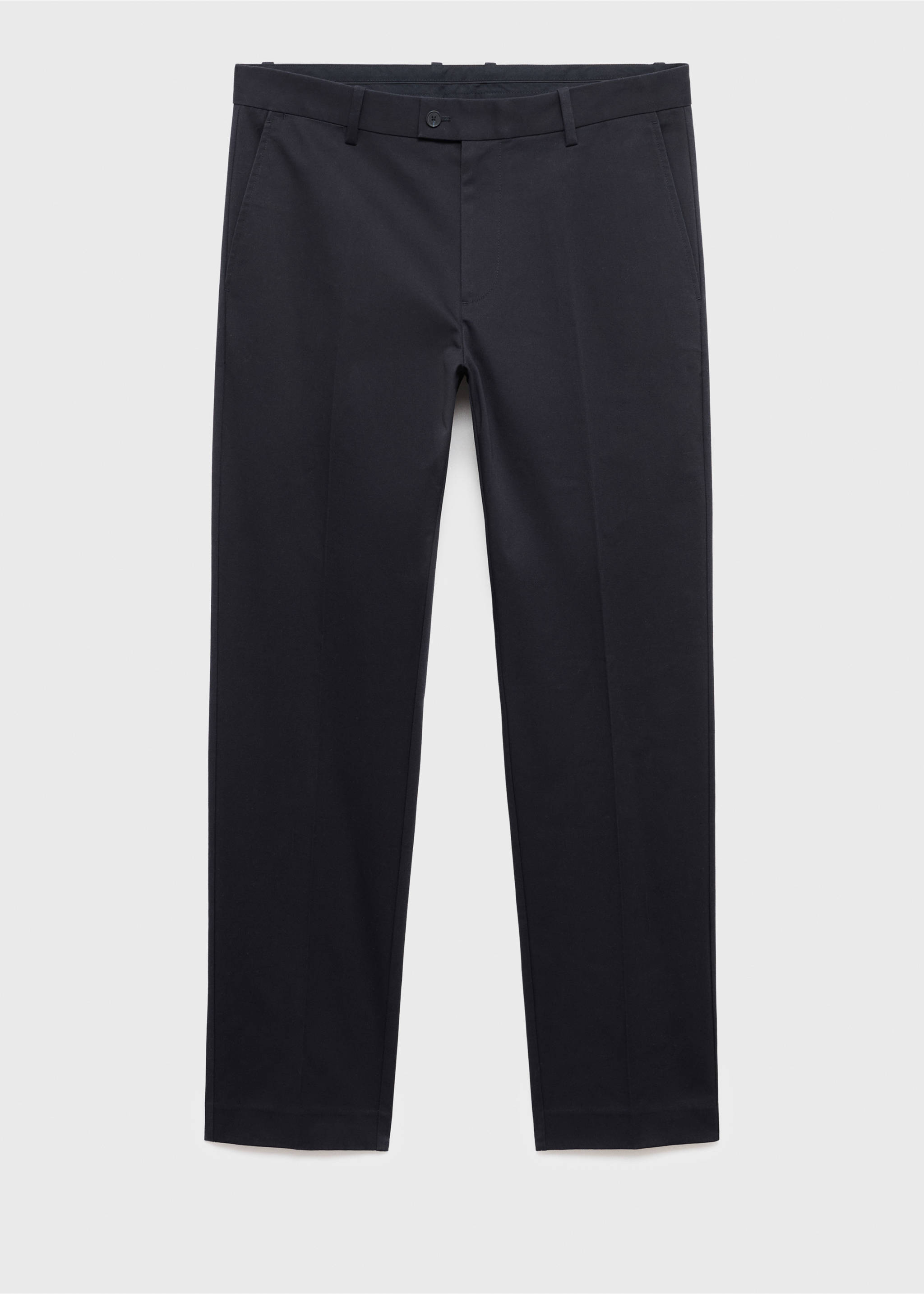 Pantalón algodón regular fit - Artículo sin modelo, Azul marino. Ref: 17055969-00.