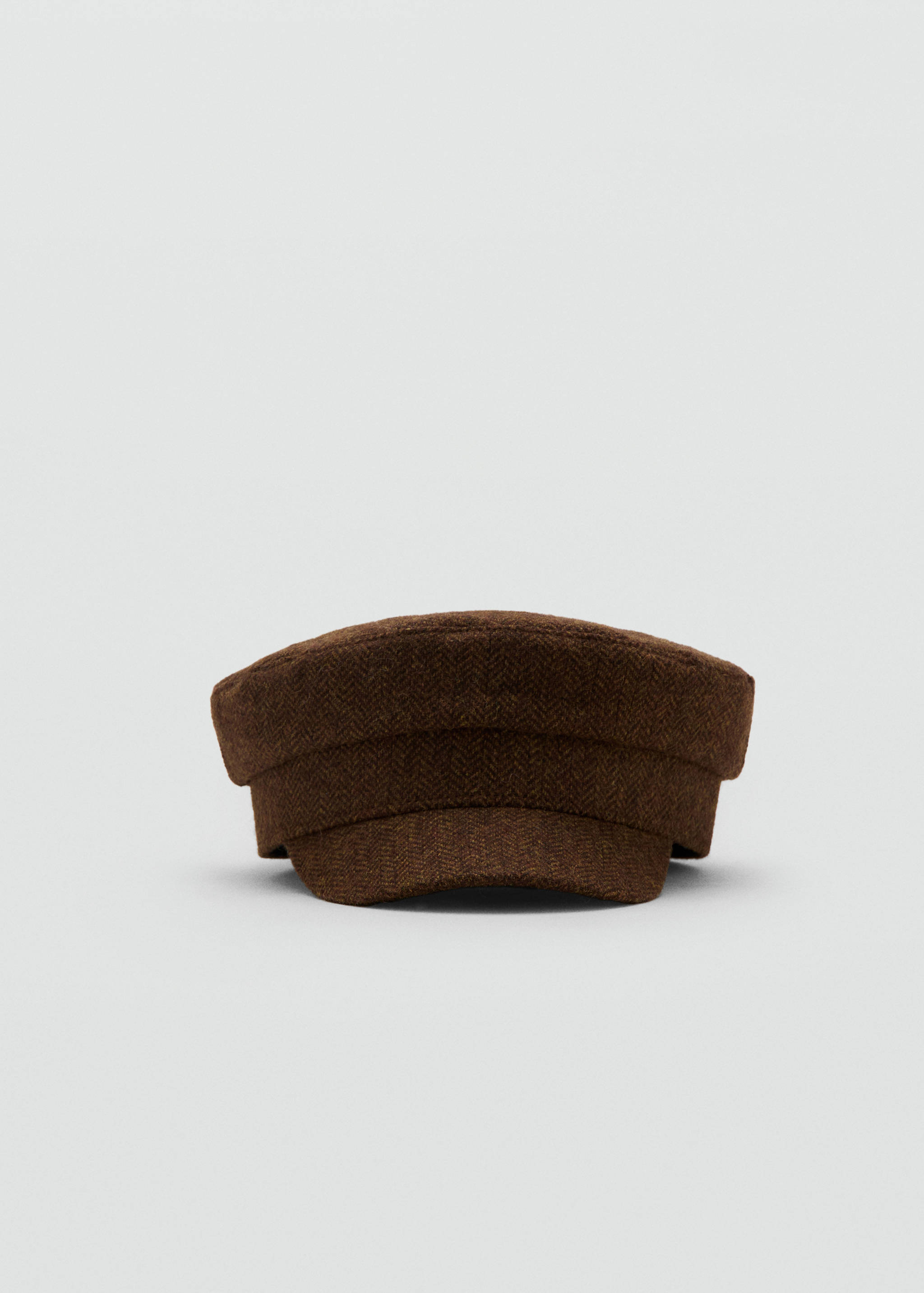 Wool baker cap - Medium plane