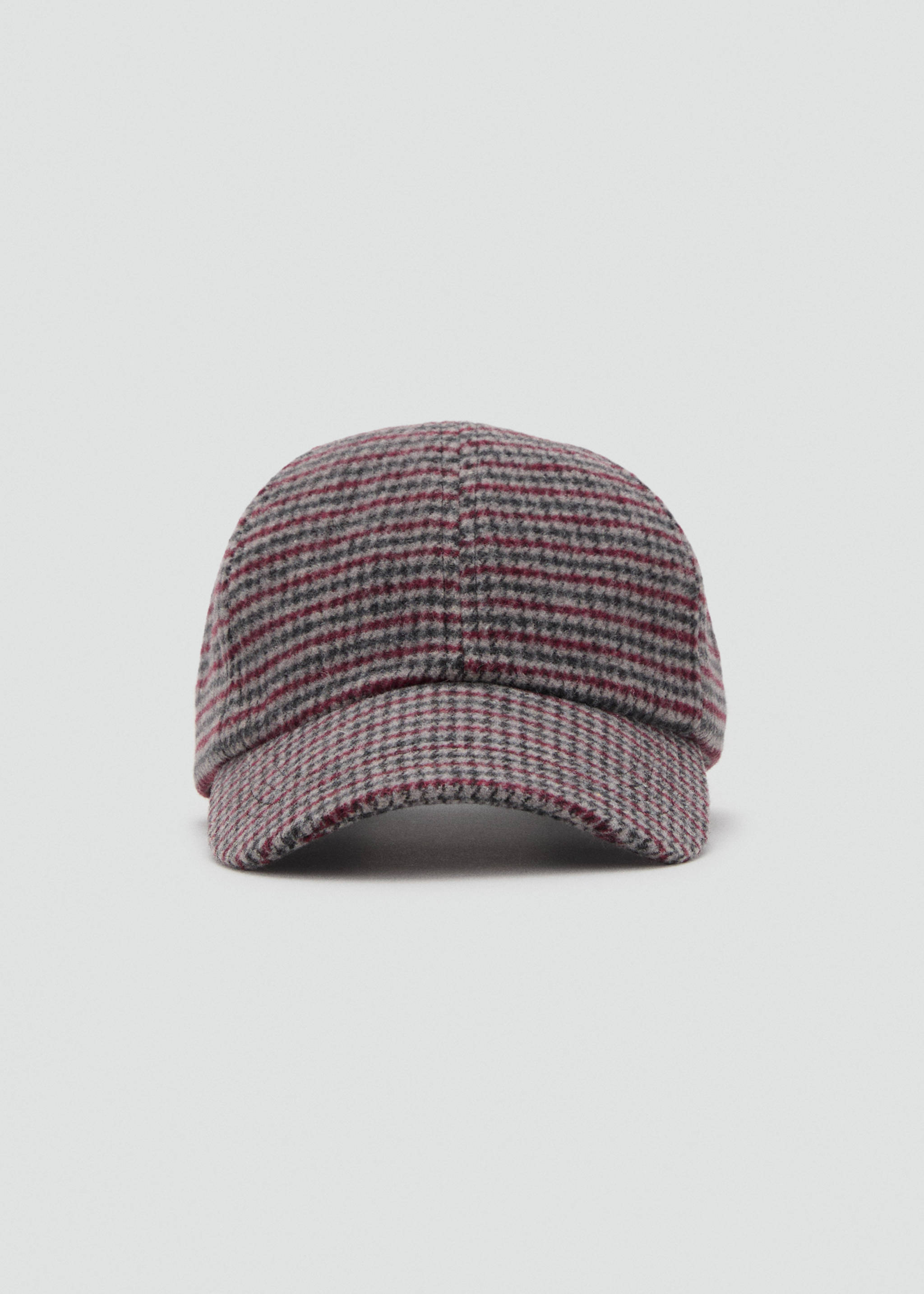 Tweed baker cap - Medium plane