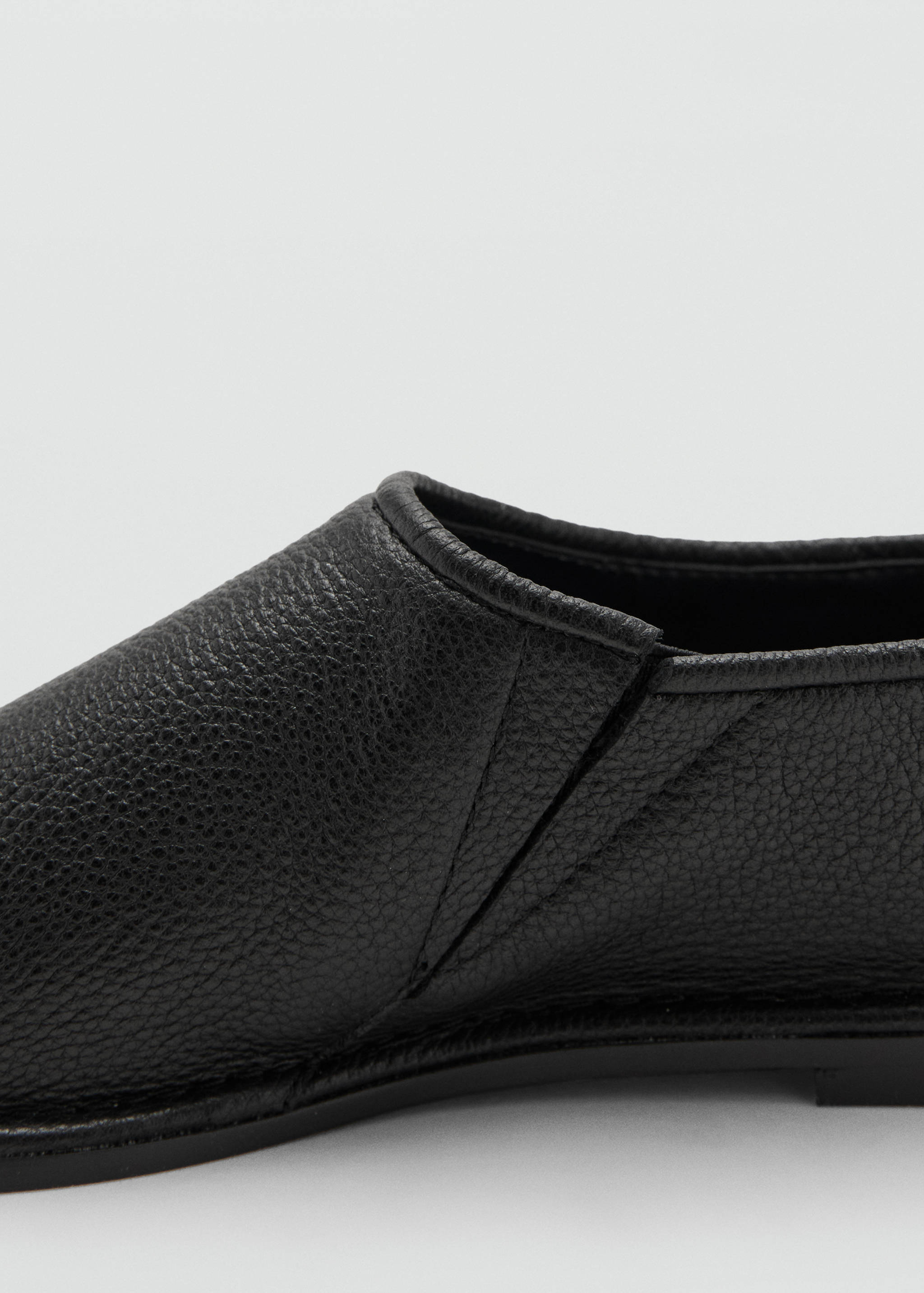 Leather flat shoes - Details of the article 2