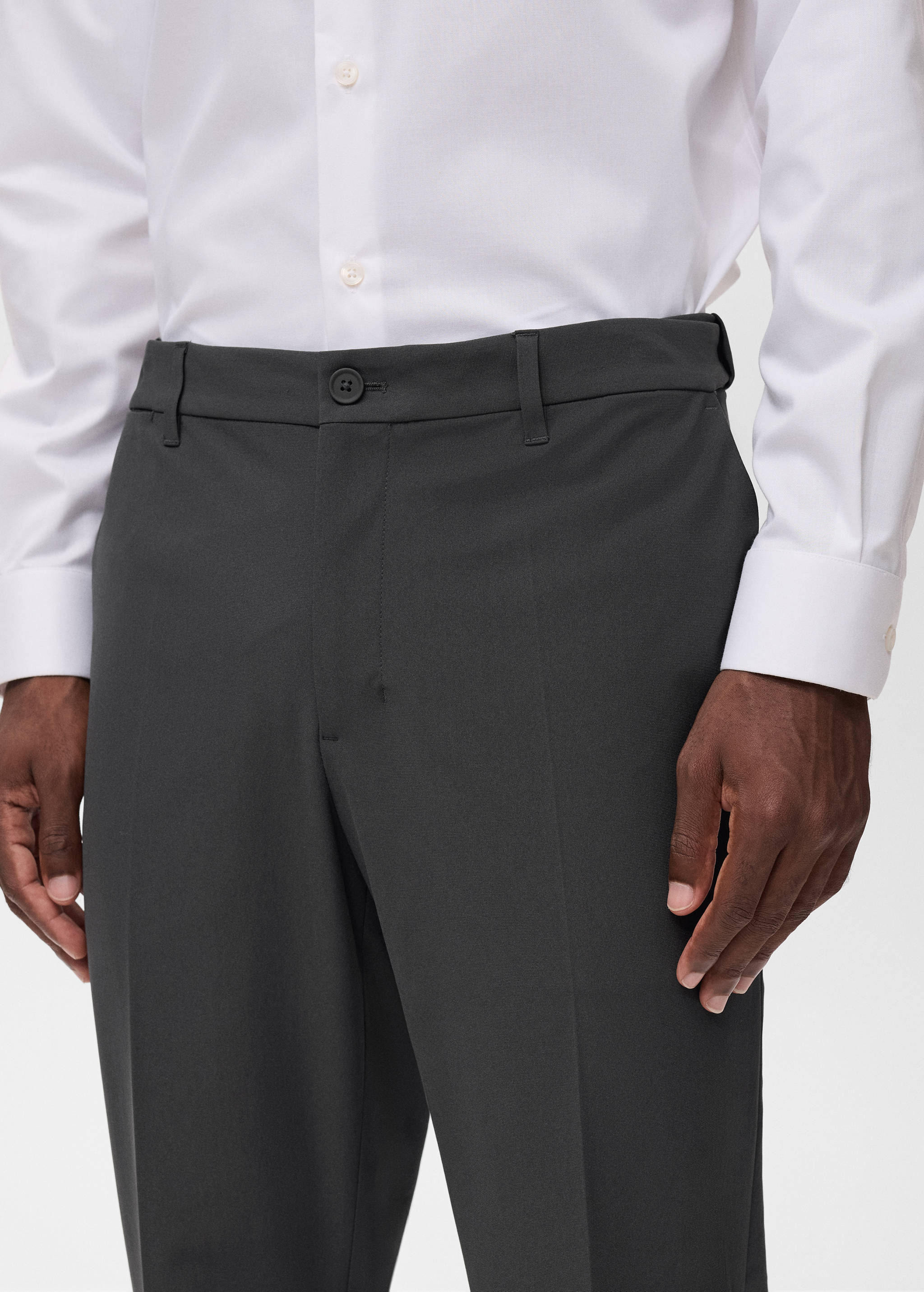 Slim-fit thermoregulating trousers - Details of the article 1