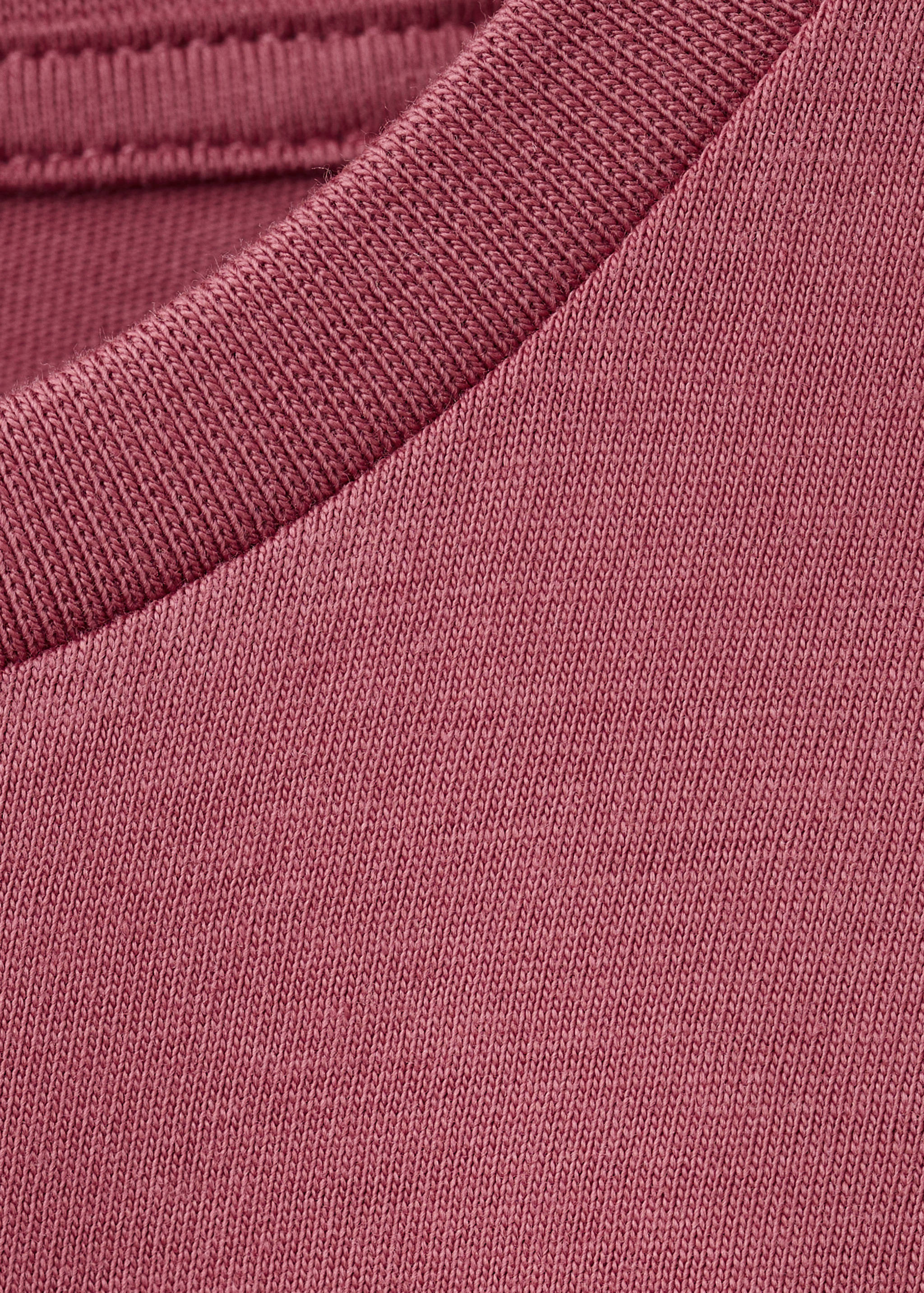 Textured embroidered t-shirt - Details of the article 0