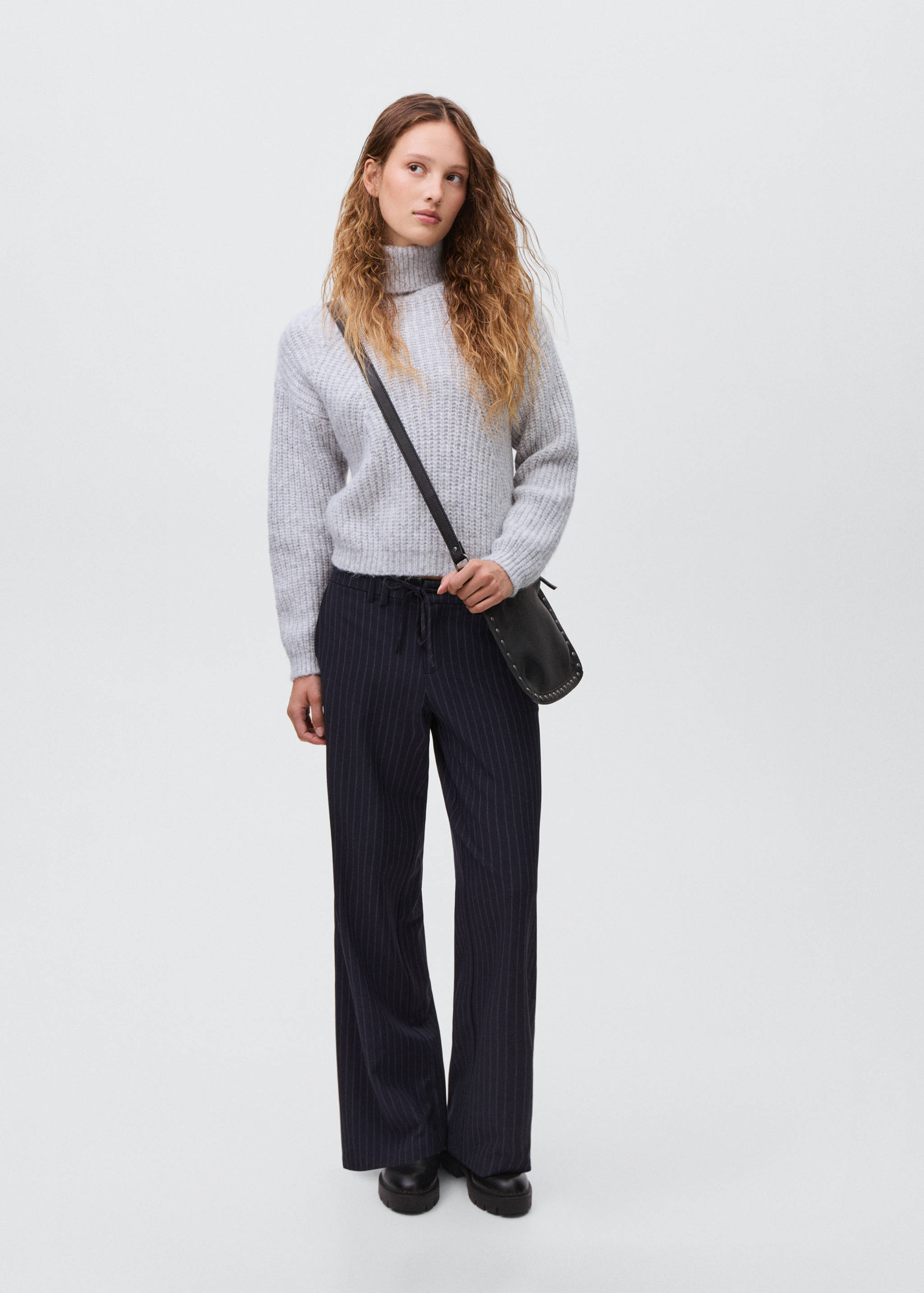 Pantalon rayé de costume - Plan général