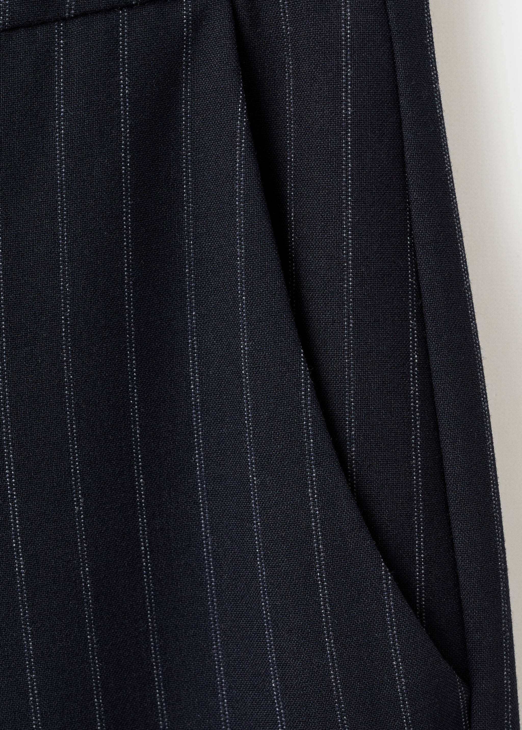 Pantalon rayé de costume - Détail de l'article 0