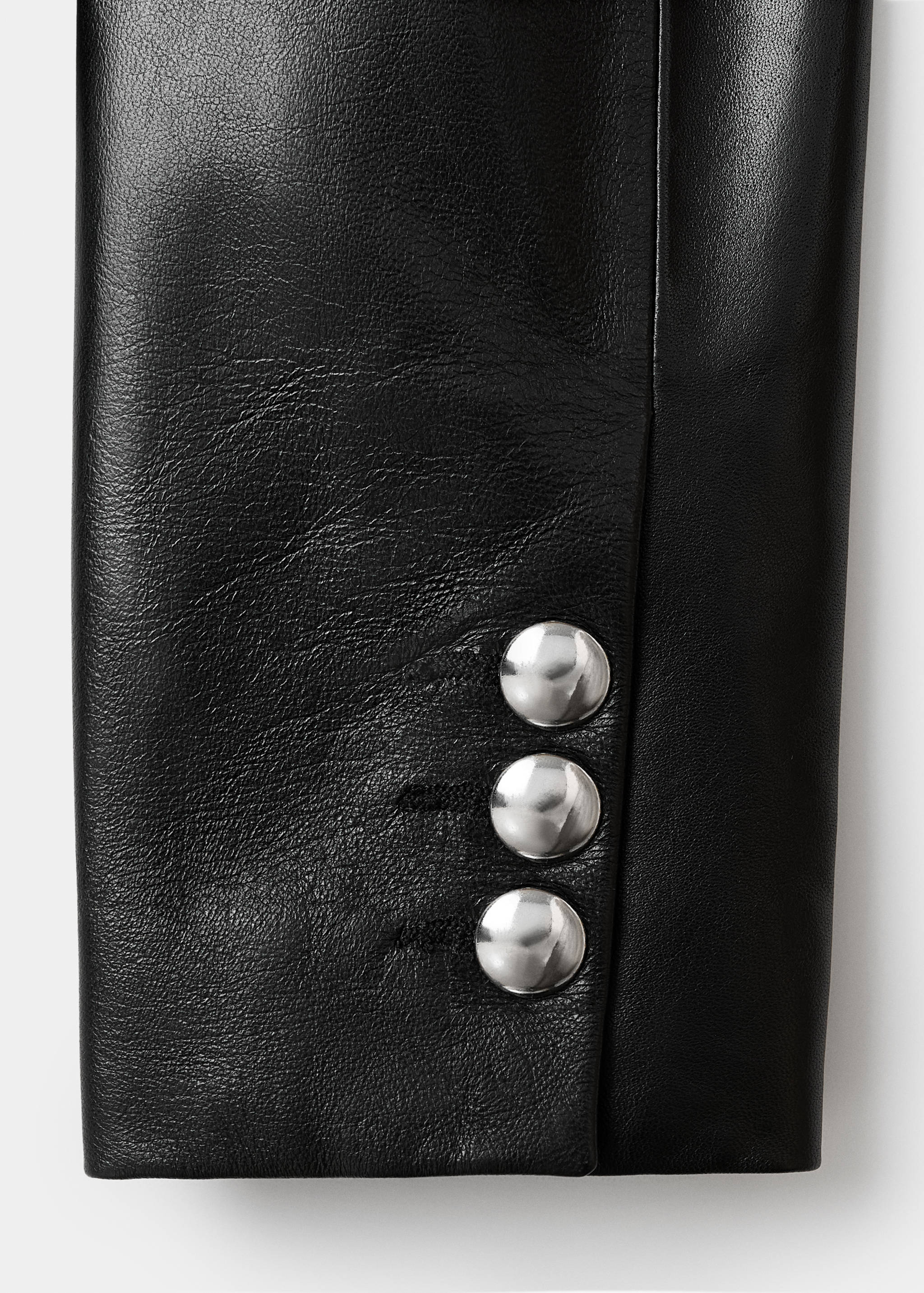 Jaqueta 100% pell botons - Detall de l'article 0