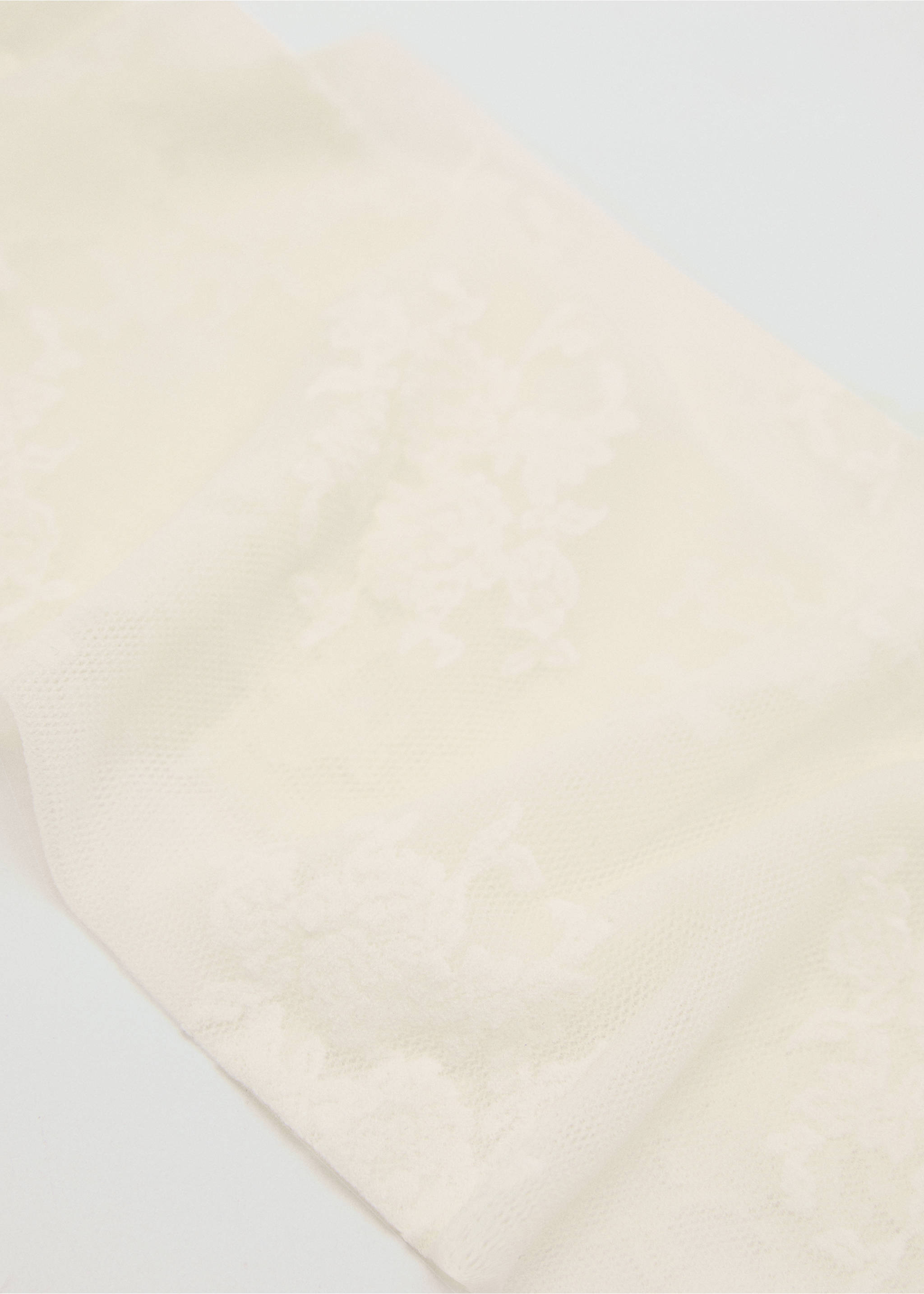 Jacquard panty's - Detail van het artikel 1, Ecru. Ref: 17056350-00.