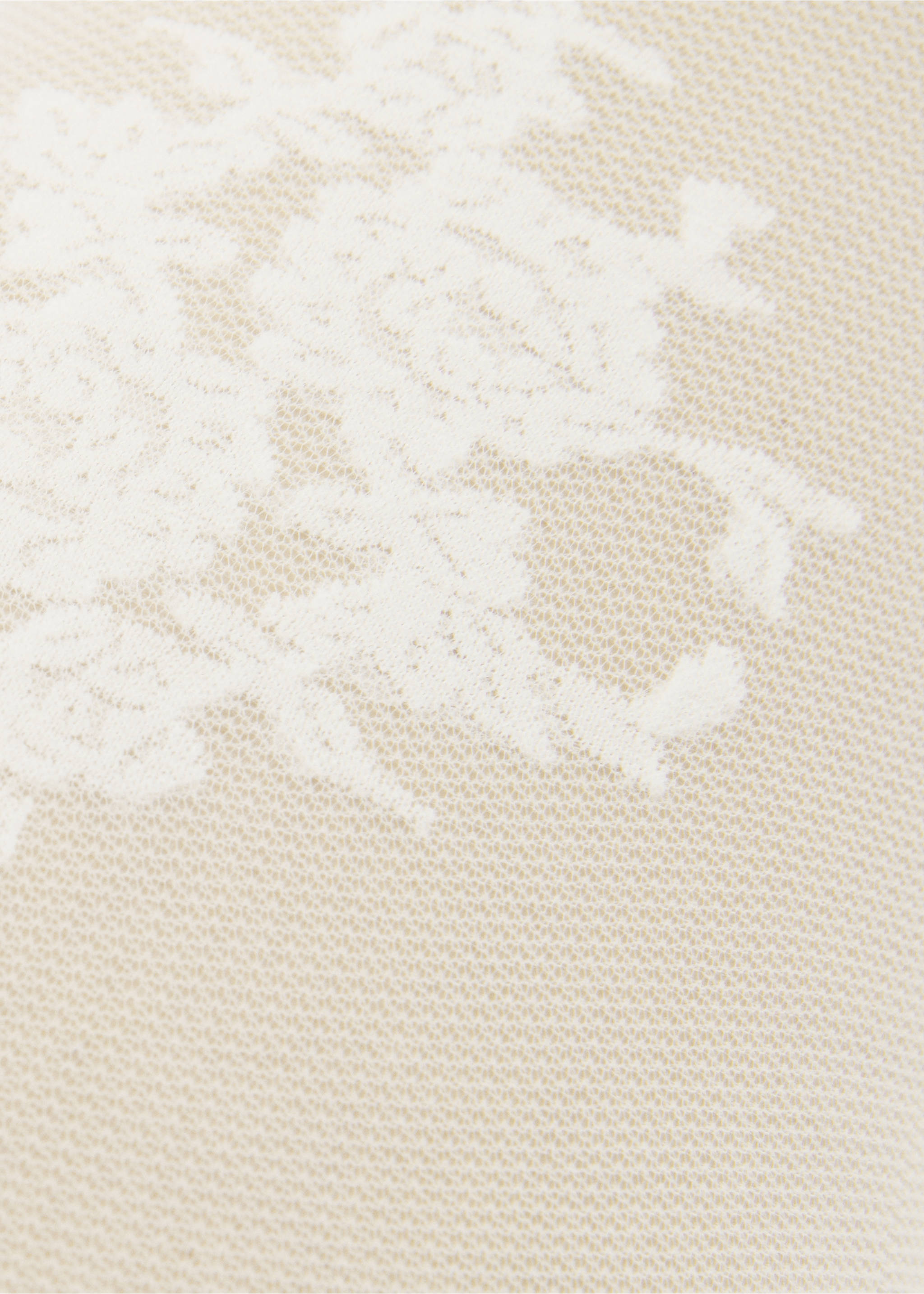 Jacquard panty's - Detail van het artikel 3, Ecru. Ref: 17056350-00.