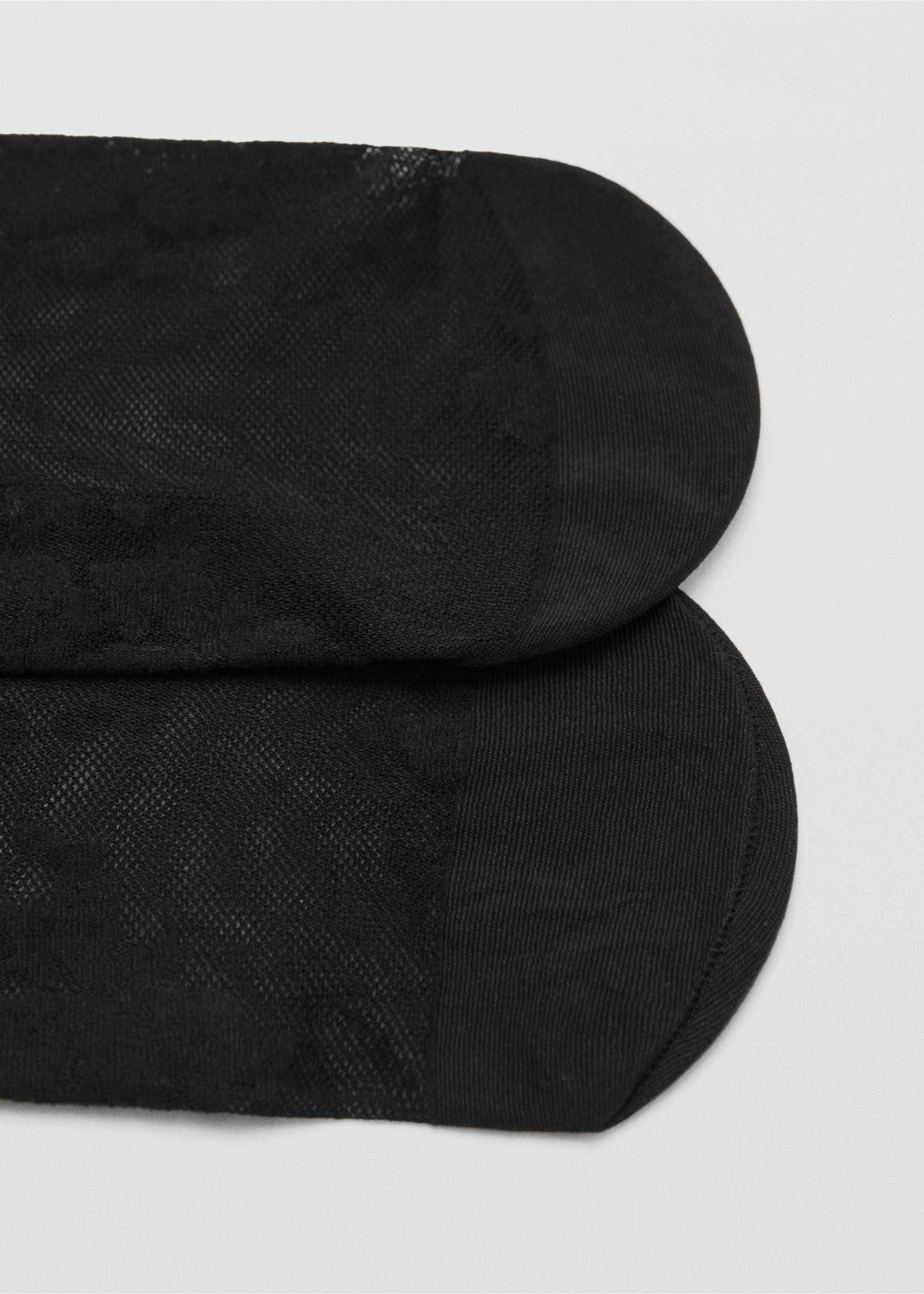 Fine jacquard stockings - Medium plane, Black. Ref: 17056350-00.