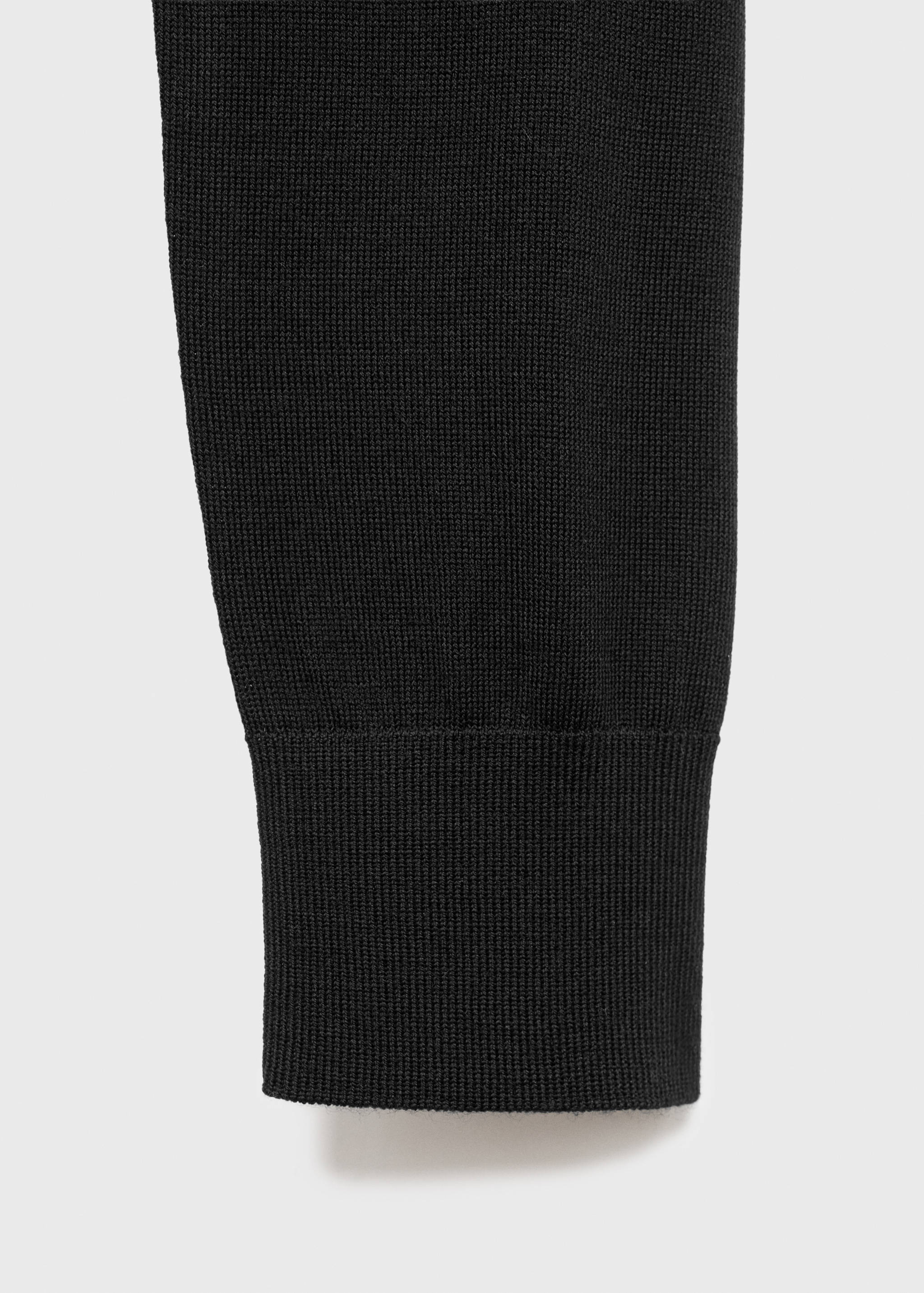 100% merino wool cardigan - Details of the article 8