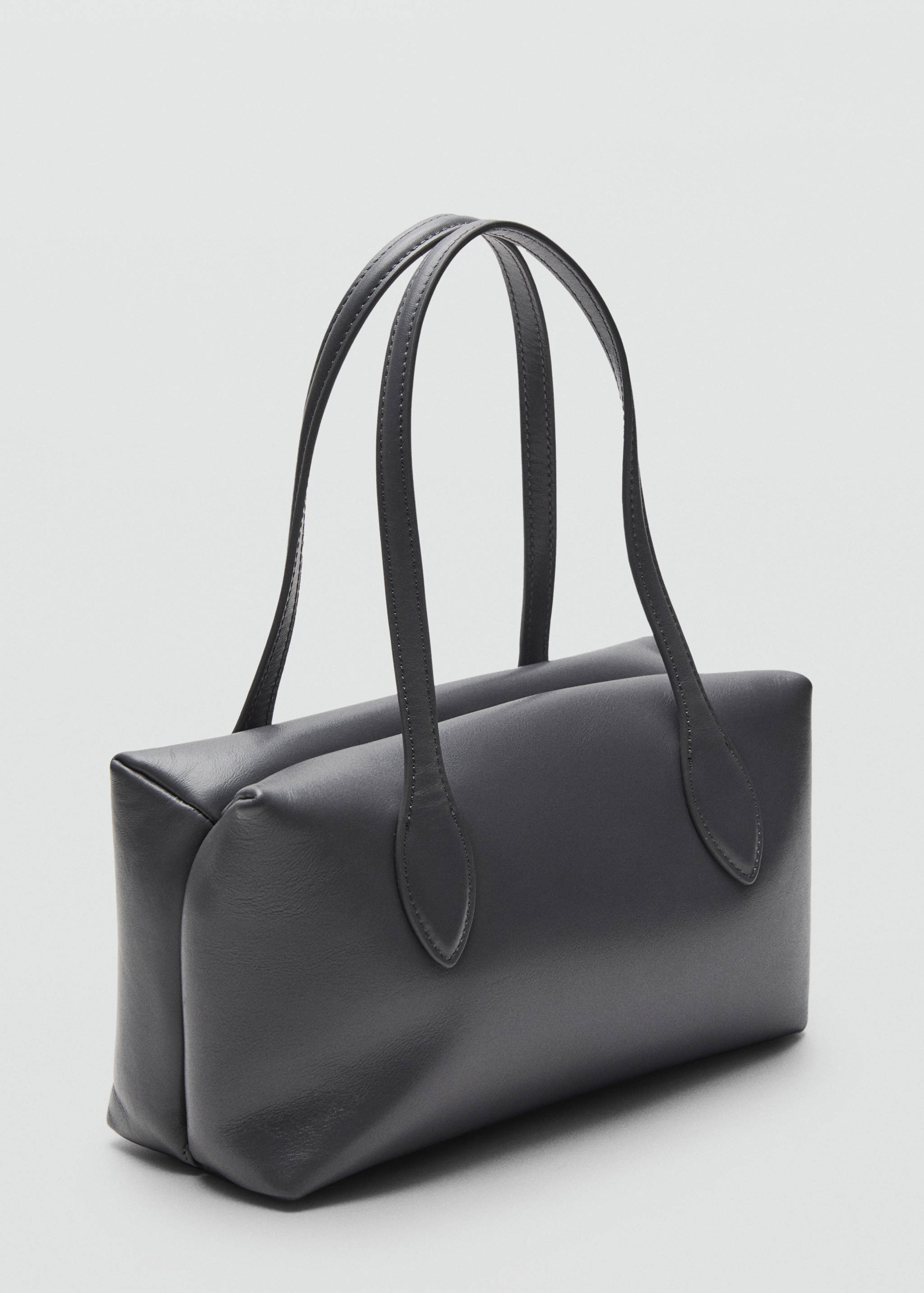 Bolso hombro piel acolchado - Plano medio