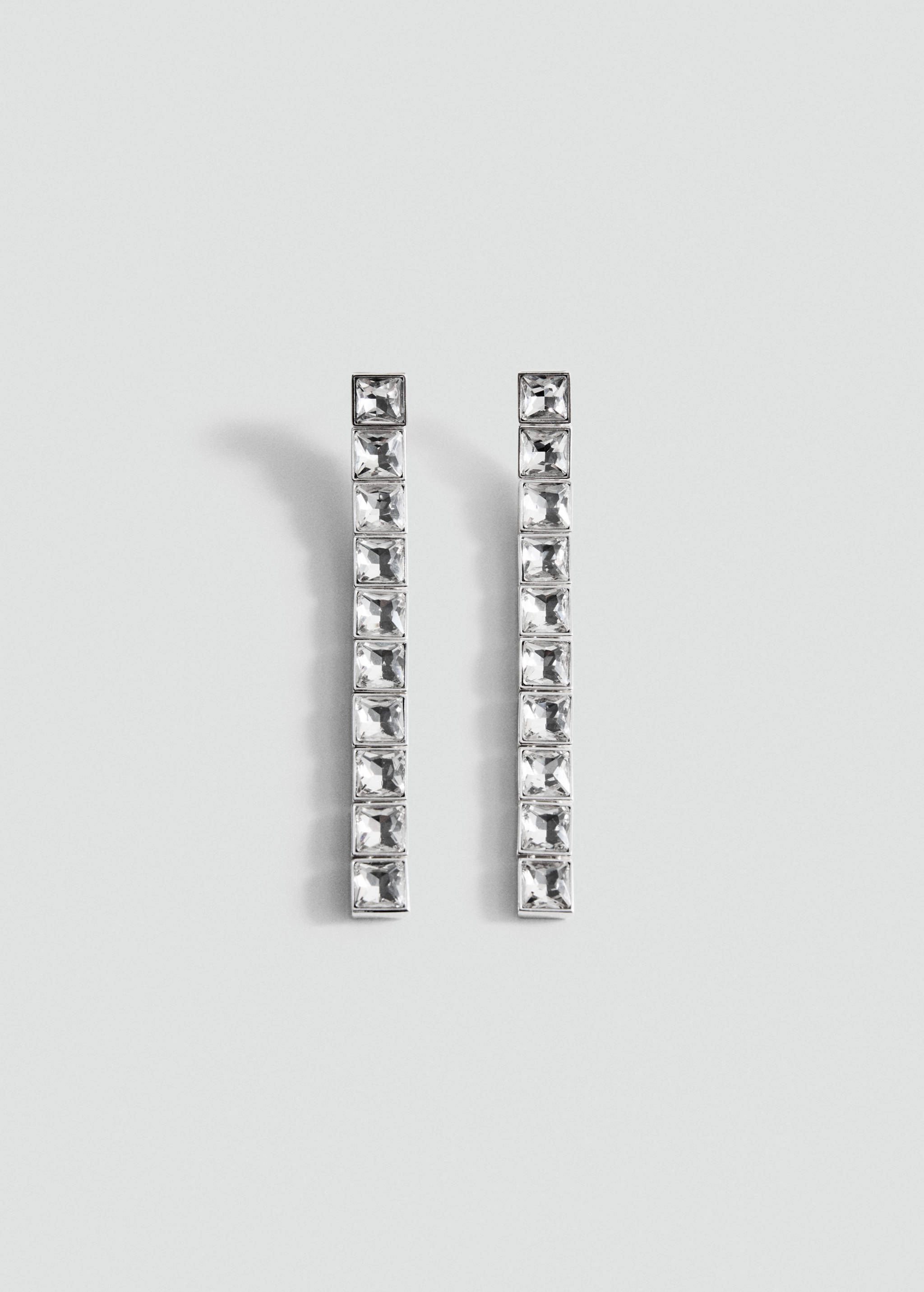 Crystal pendant earrings - Article without model