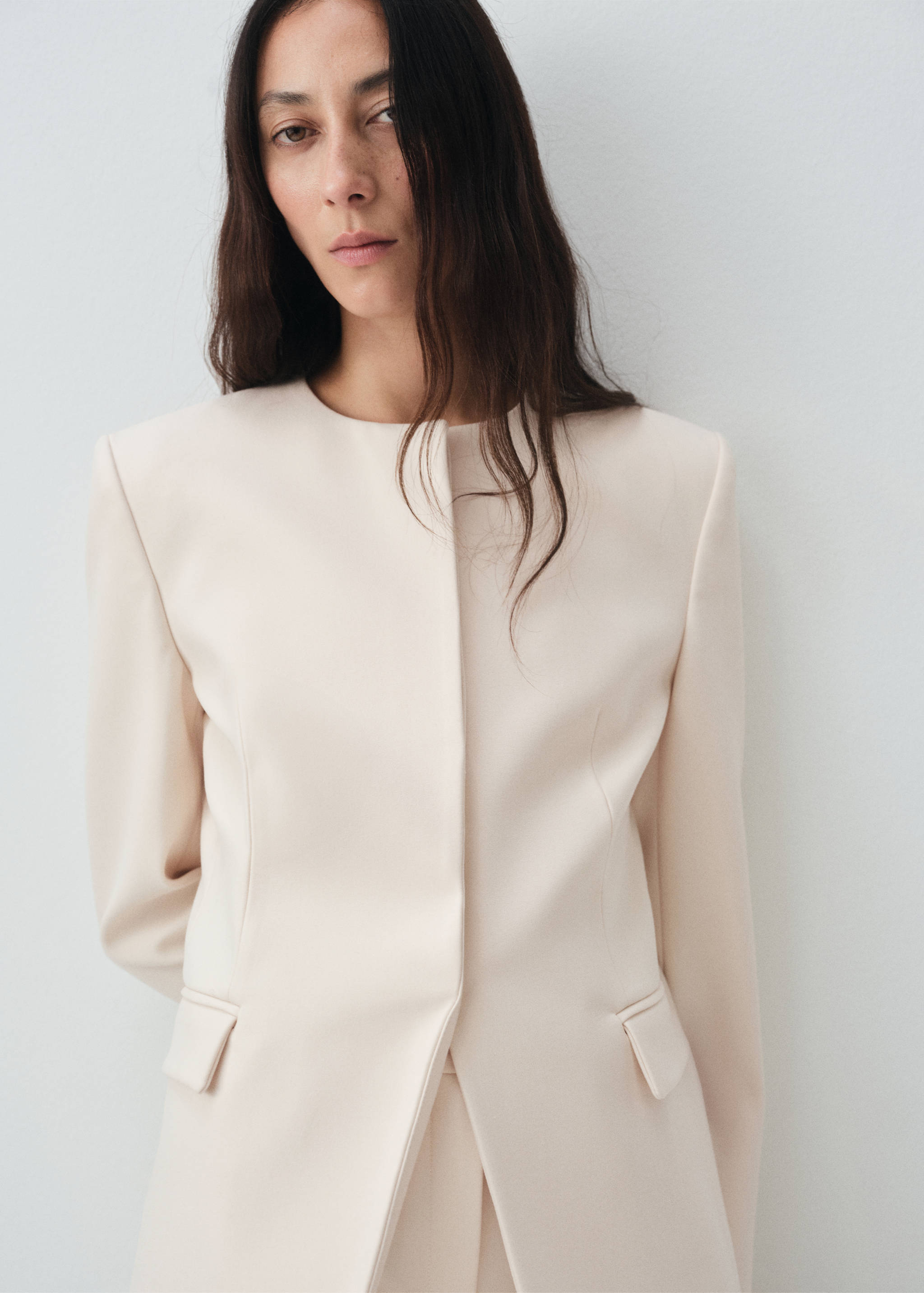 Tailored suit jacket - Medium plane