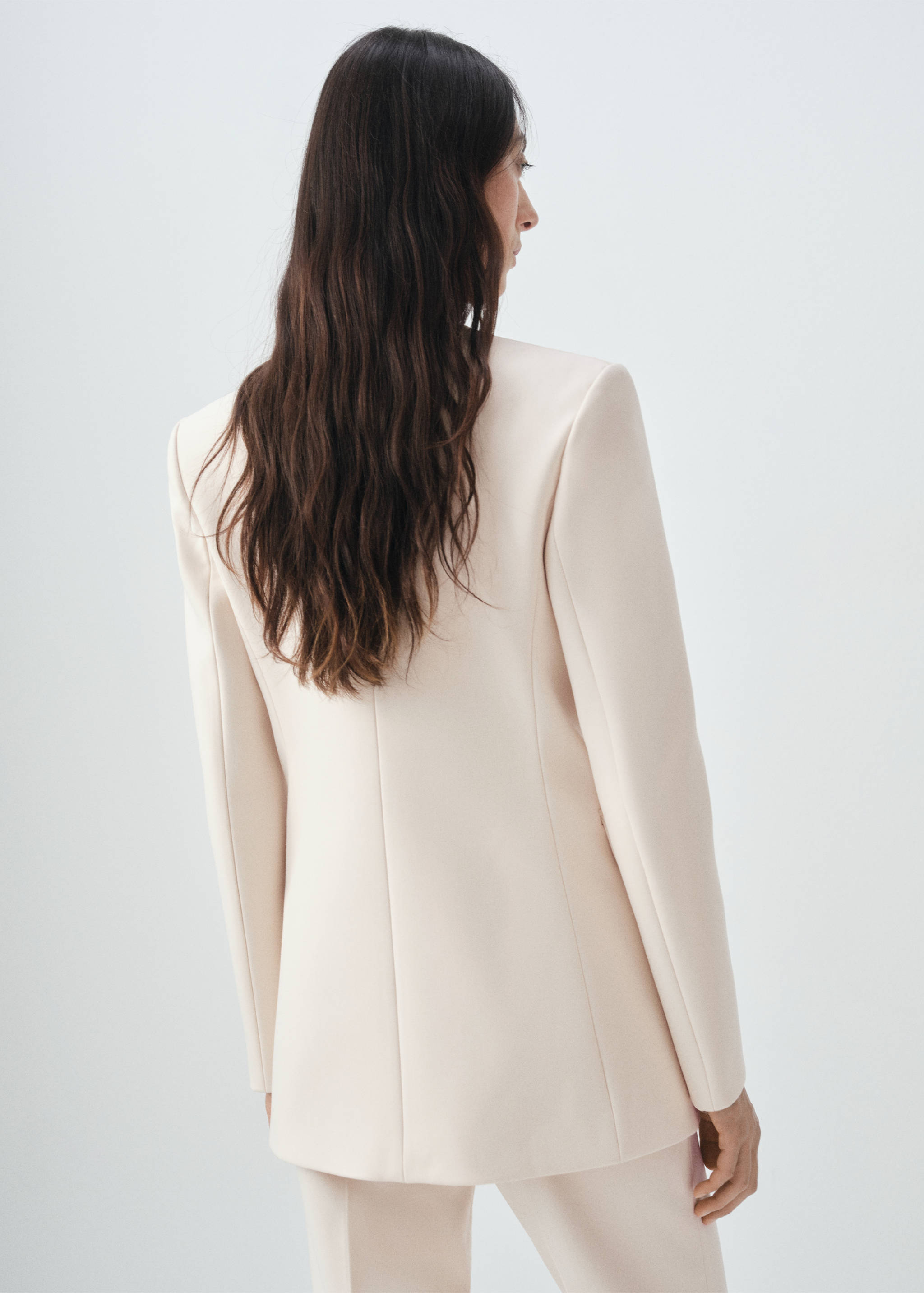 Tailored suit jacket - Reverse of the article