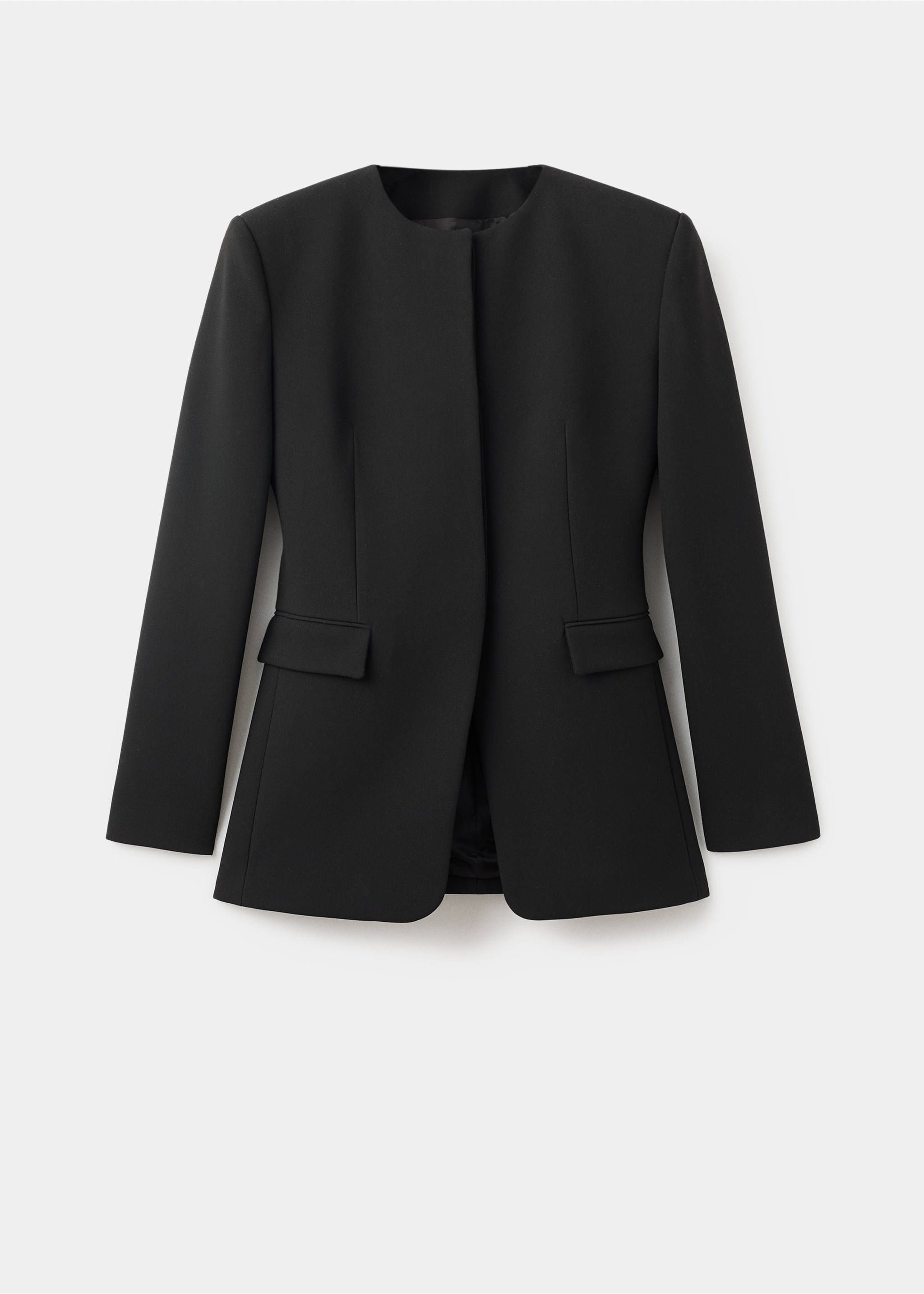 Tailored suit jacket - Article without model, Black. Ref: 17056360-00.