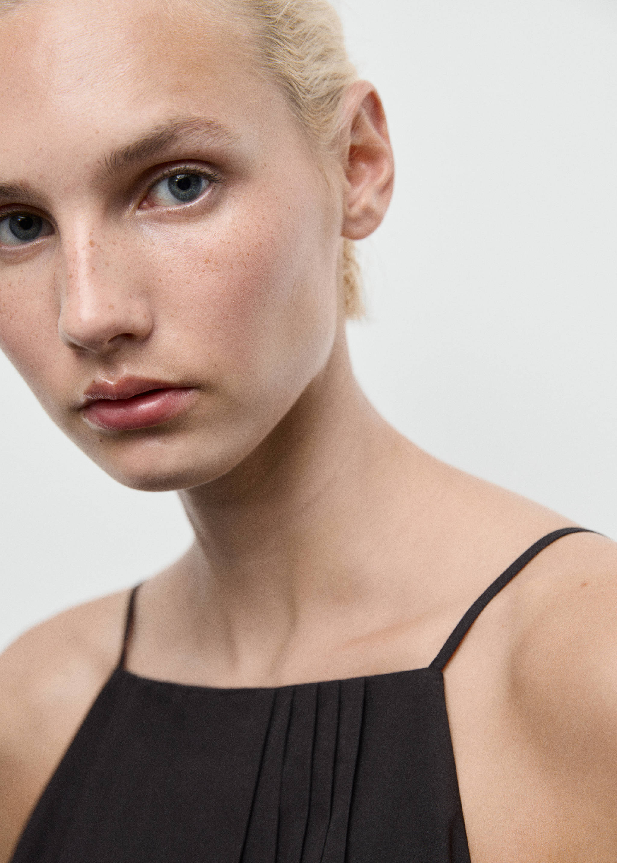 Top plisado combinado - Detalle del artículo 1