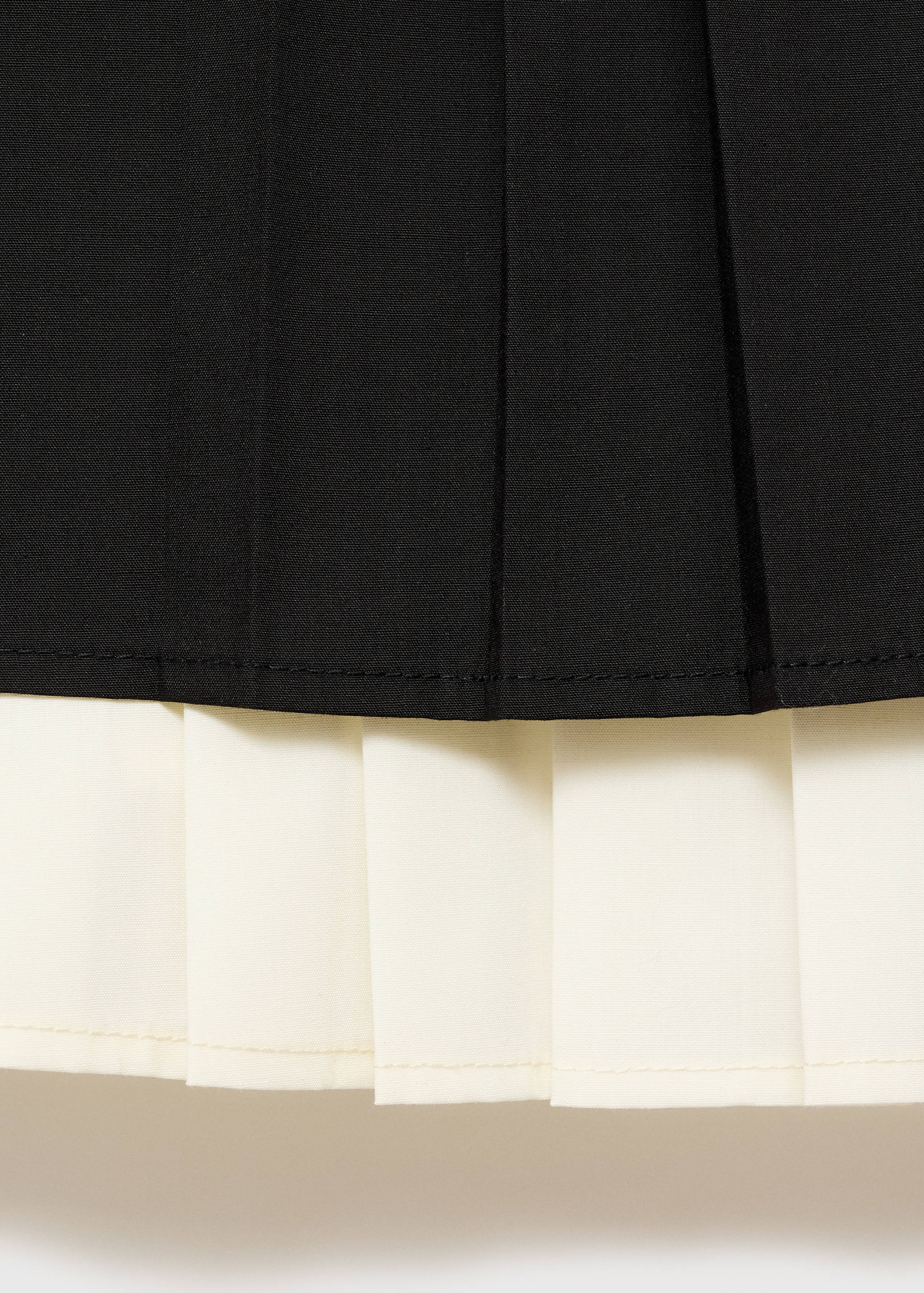 Top plisado combinado - Detalle del artículo 0