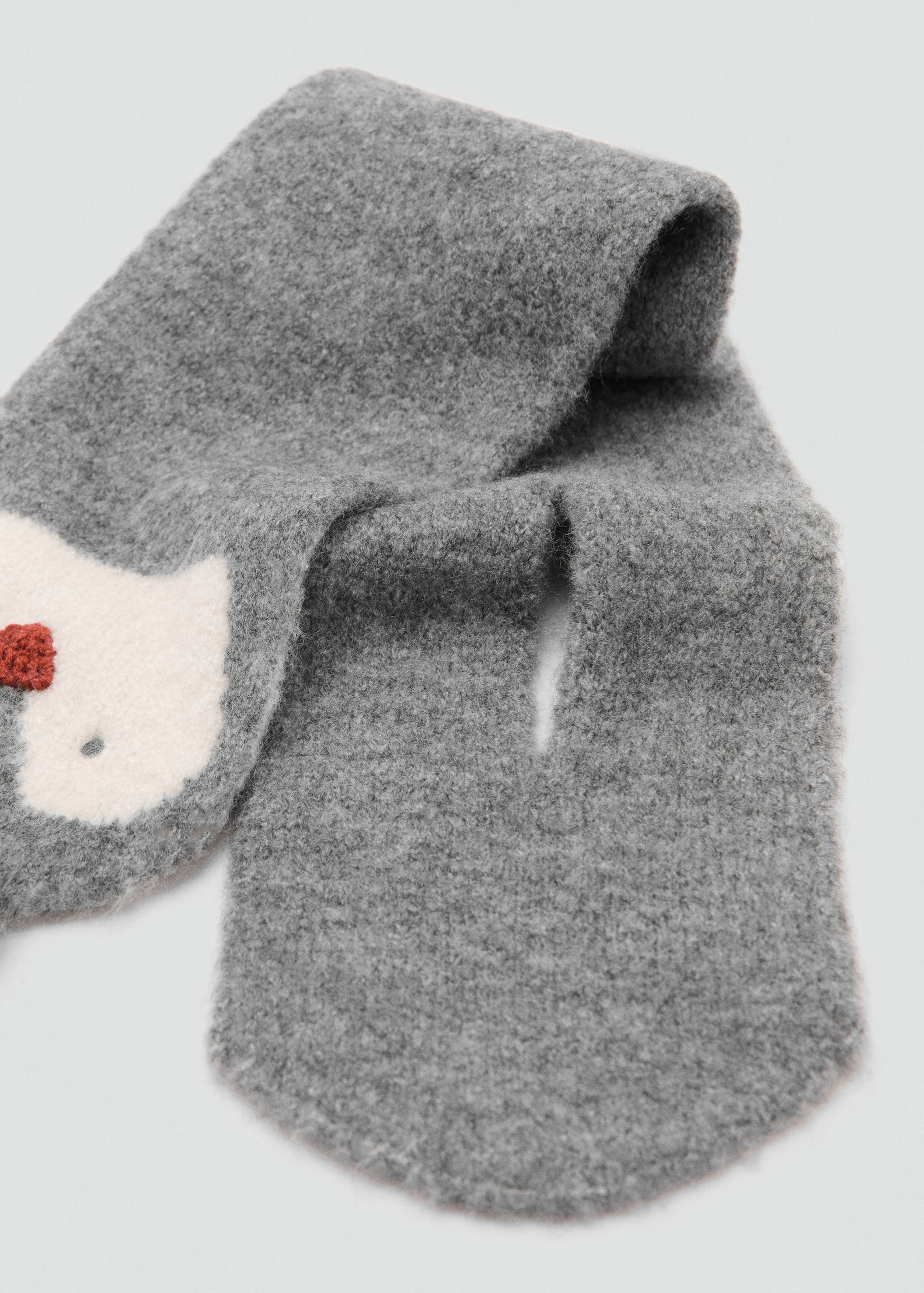 Penguin scarf with stitching detail - Details of the article 1