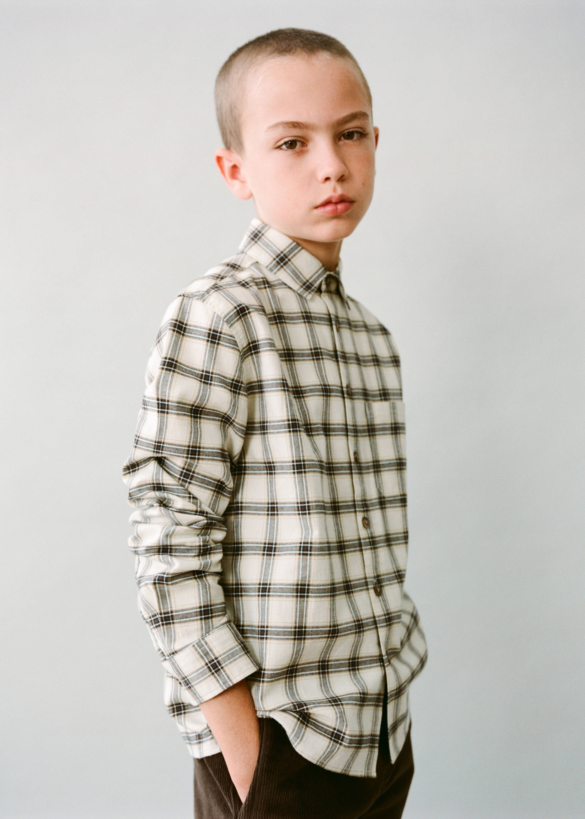 Check shirt - Details of the article 3