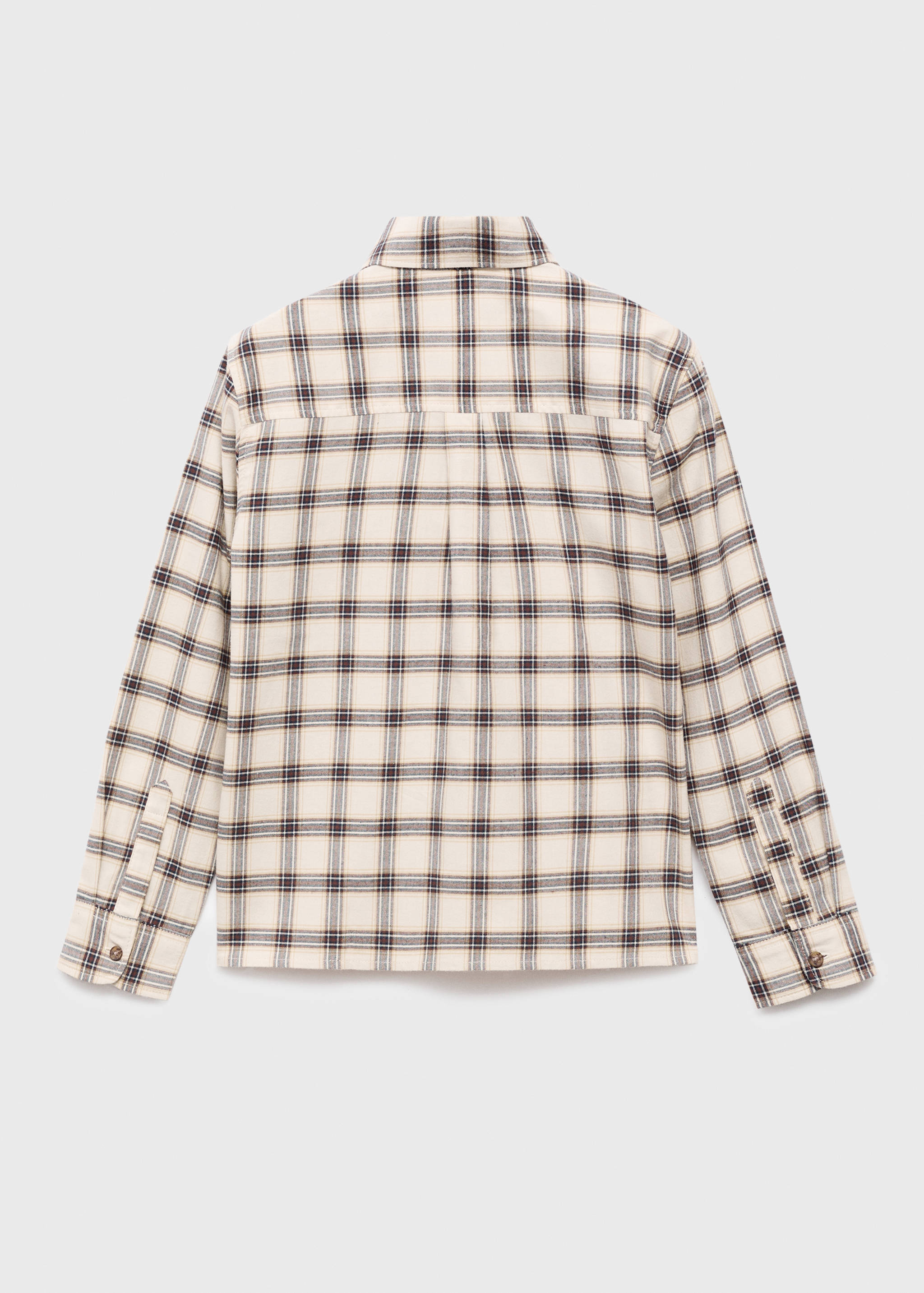 Check shirt - Reverse of the article