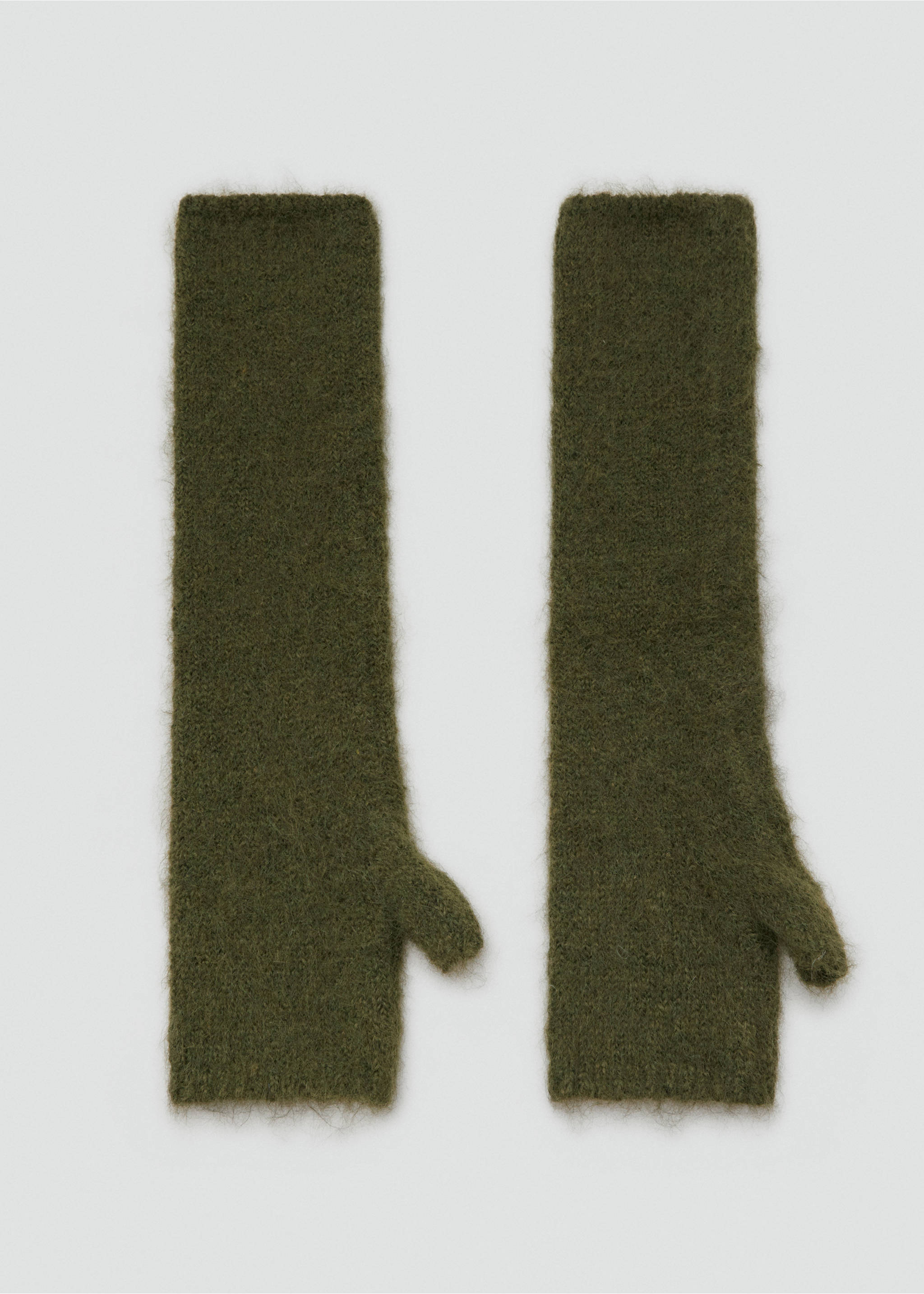 Mitones punto largos - Artículo sin modelo, Khaki. Ref: 17057765-00.