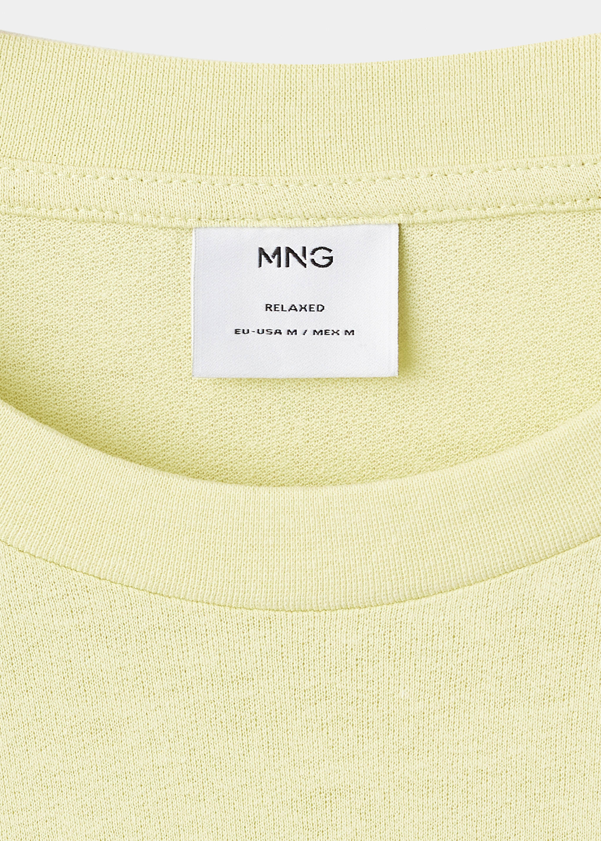 Relaxed-fit cotton-linen t-shirt - Details of the article 8