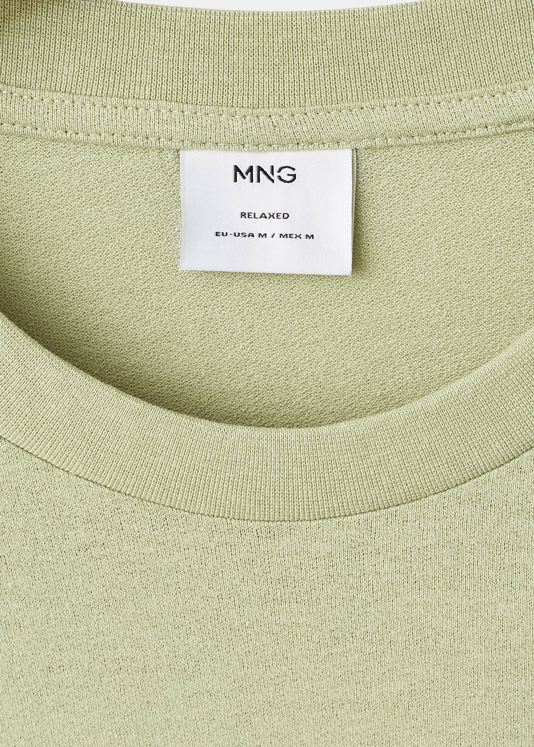 Relaxed-fit cotton-linen t-shirt - Details of the article 8