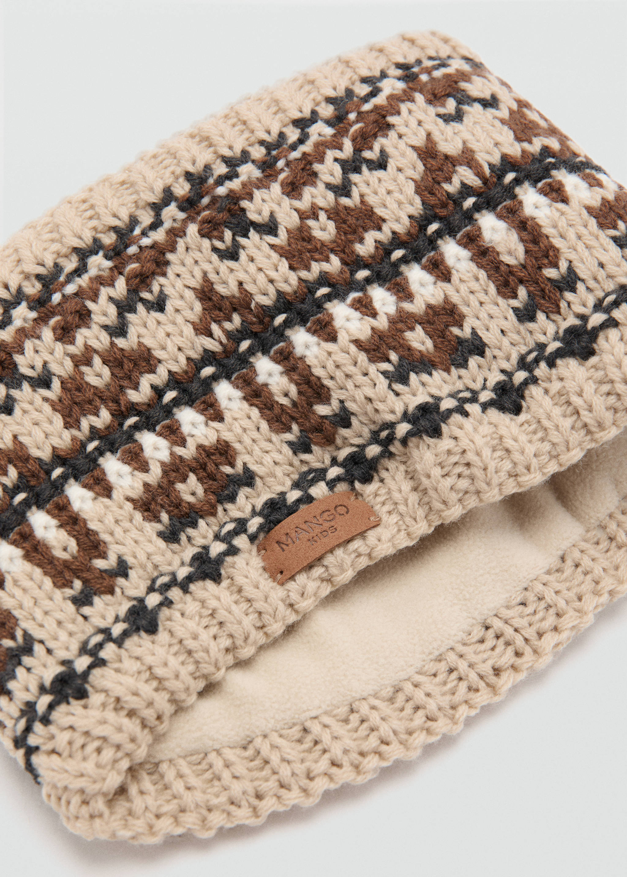 Knit scarf - Medium plane