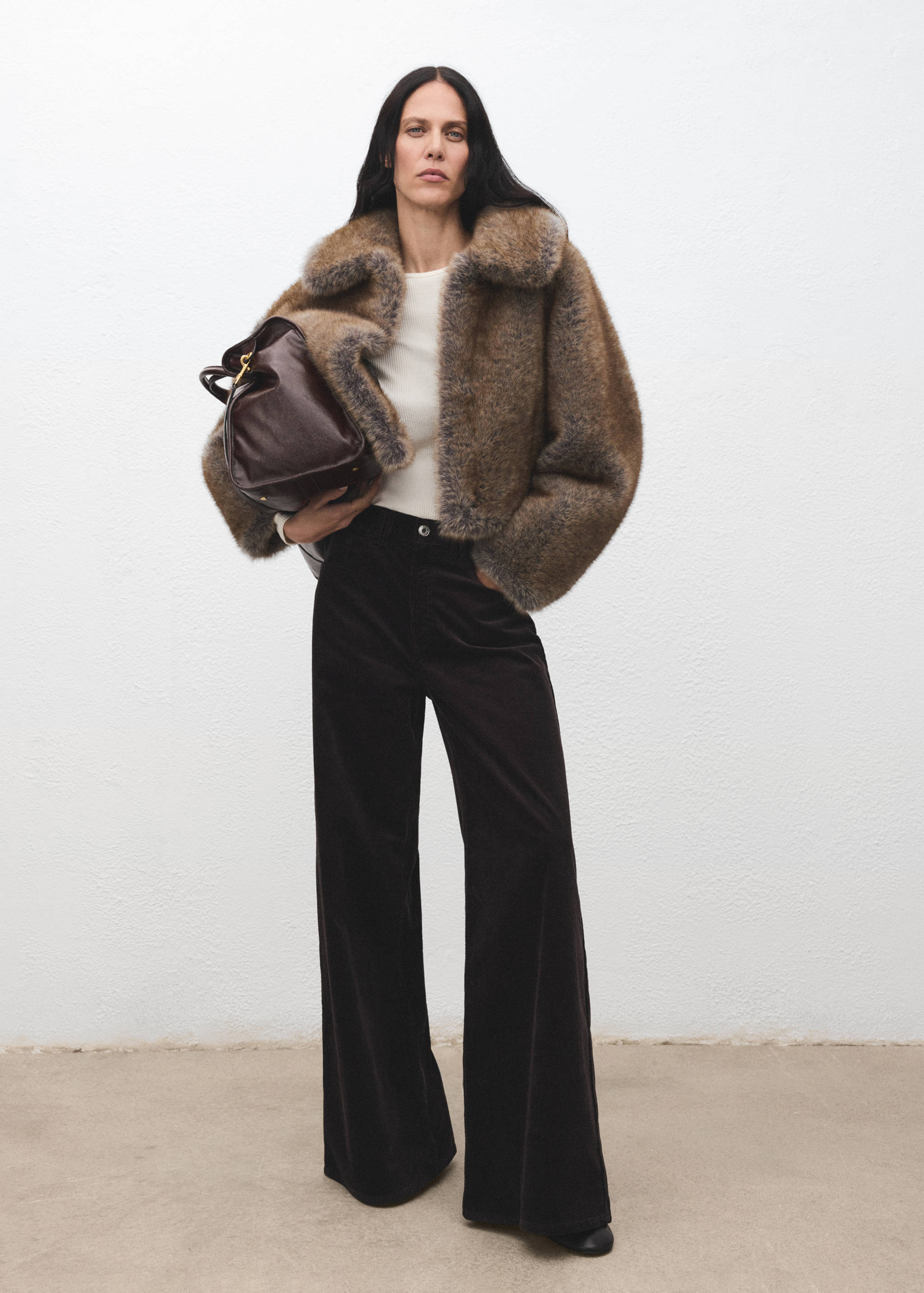 Wide-Leg-Cord-Jeans - Allgemeine Ansicht
