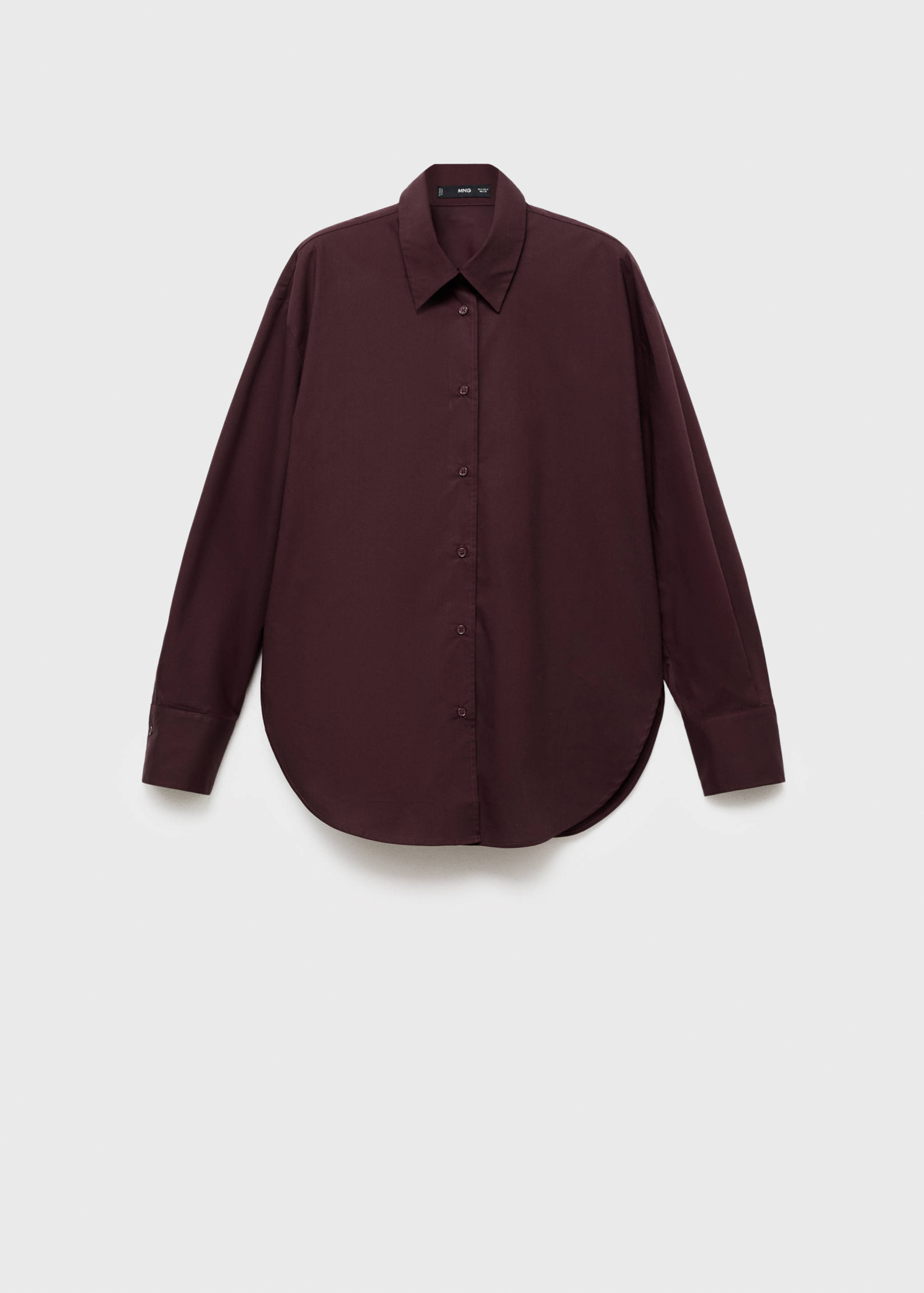 Popelínová košile oversize - Zboží bez modelu