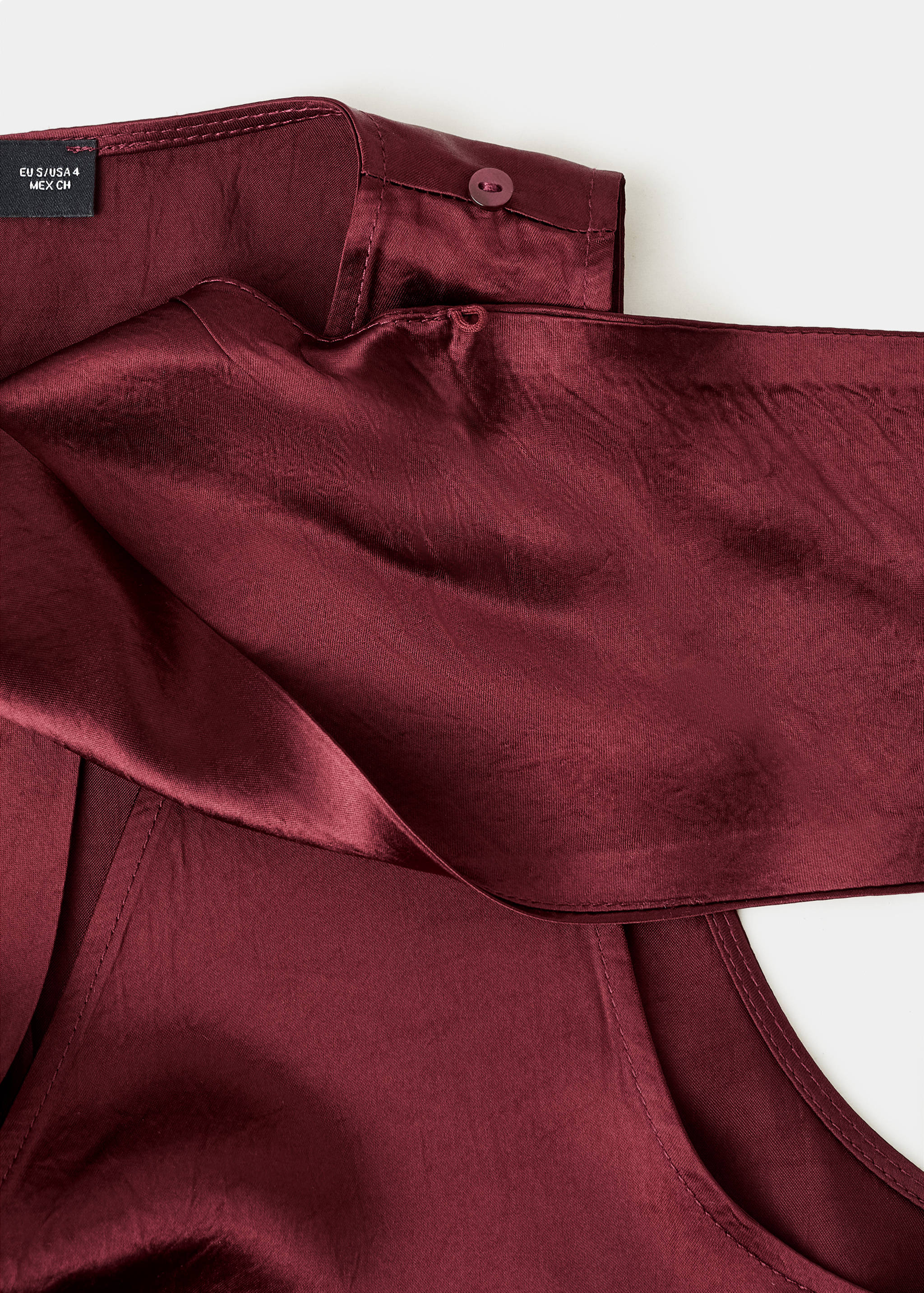 Blouse satinée avec foulard - Détail de l'article 8