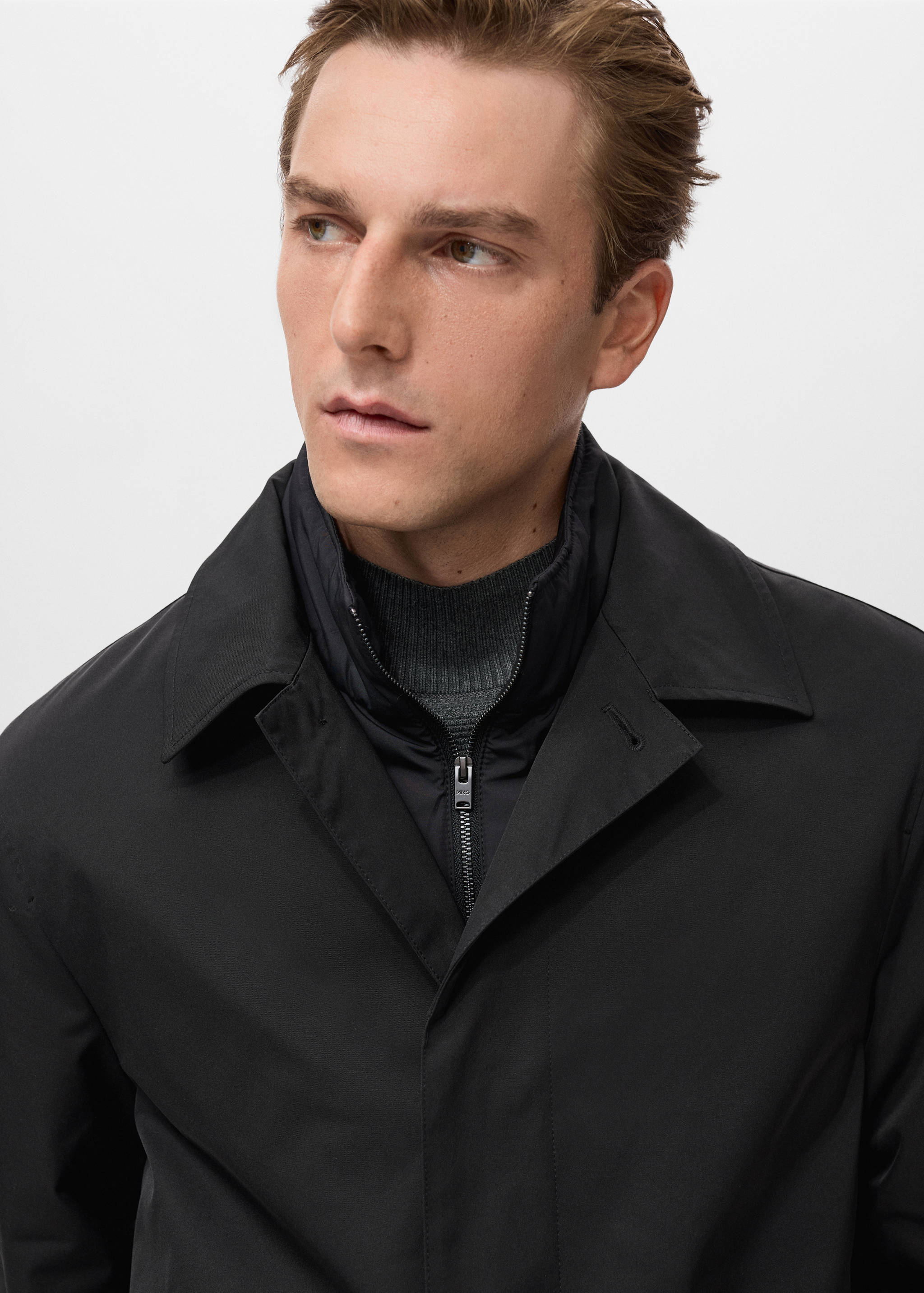 Wasserabweisender Stepp-Trenchcoat - Detail des Artikels 1