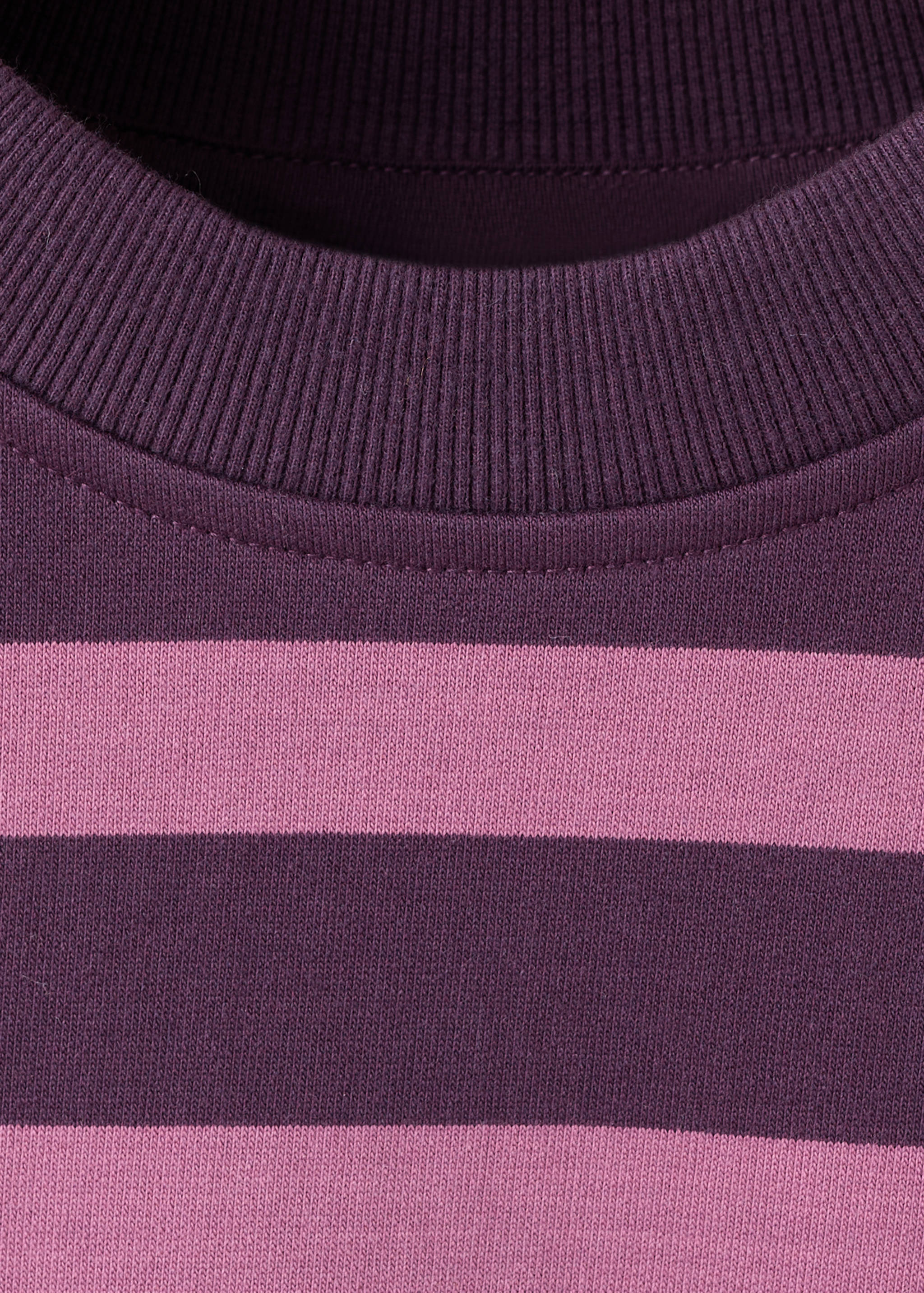 Gestreiftes Baumwoll-Sweatshirt - Detail des Artikels 8