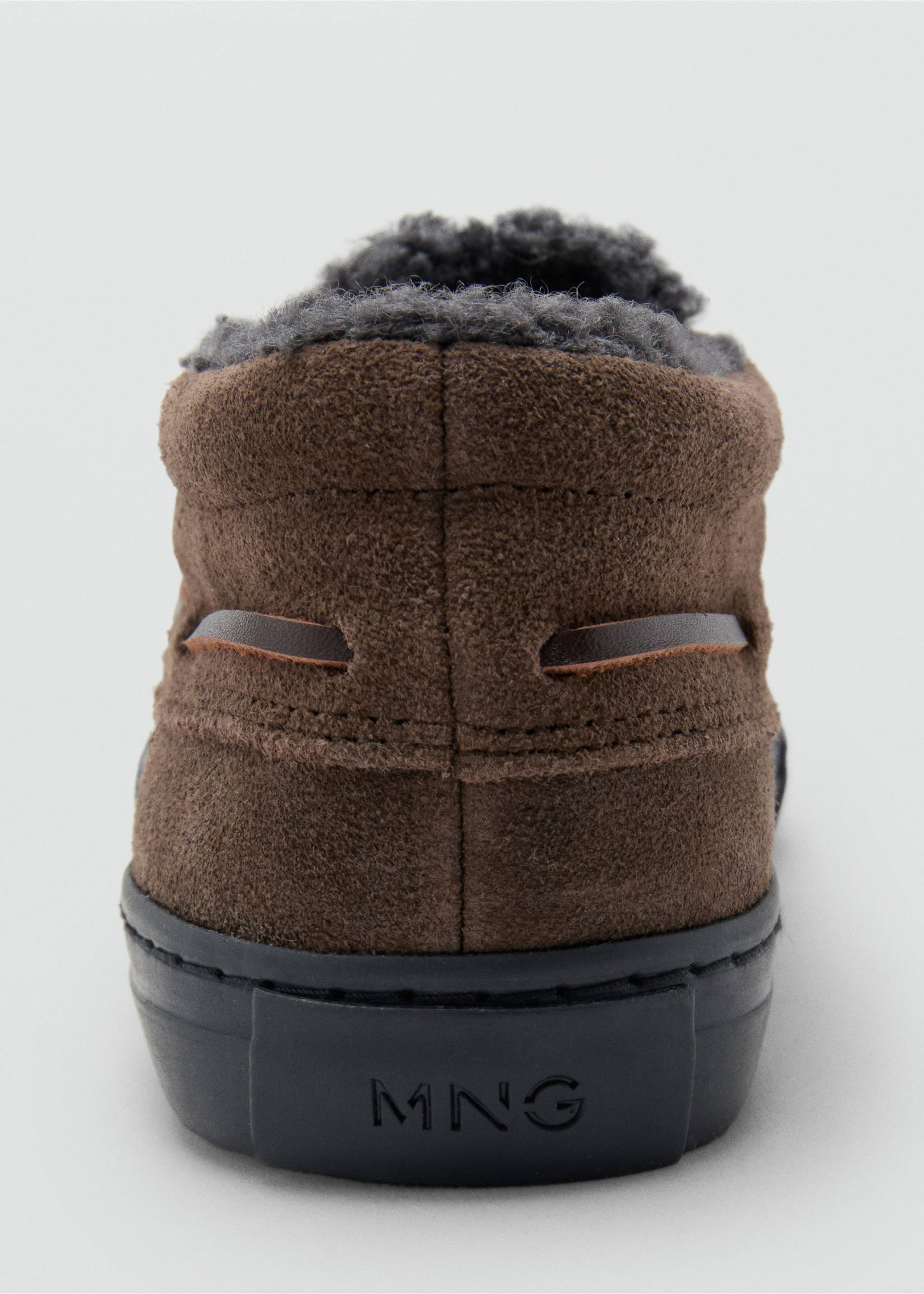 Lace-up leather shoes - Details of the article 2, Brown. Ref: 17057890-00.