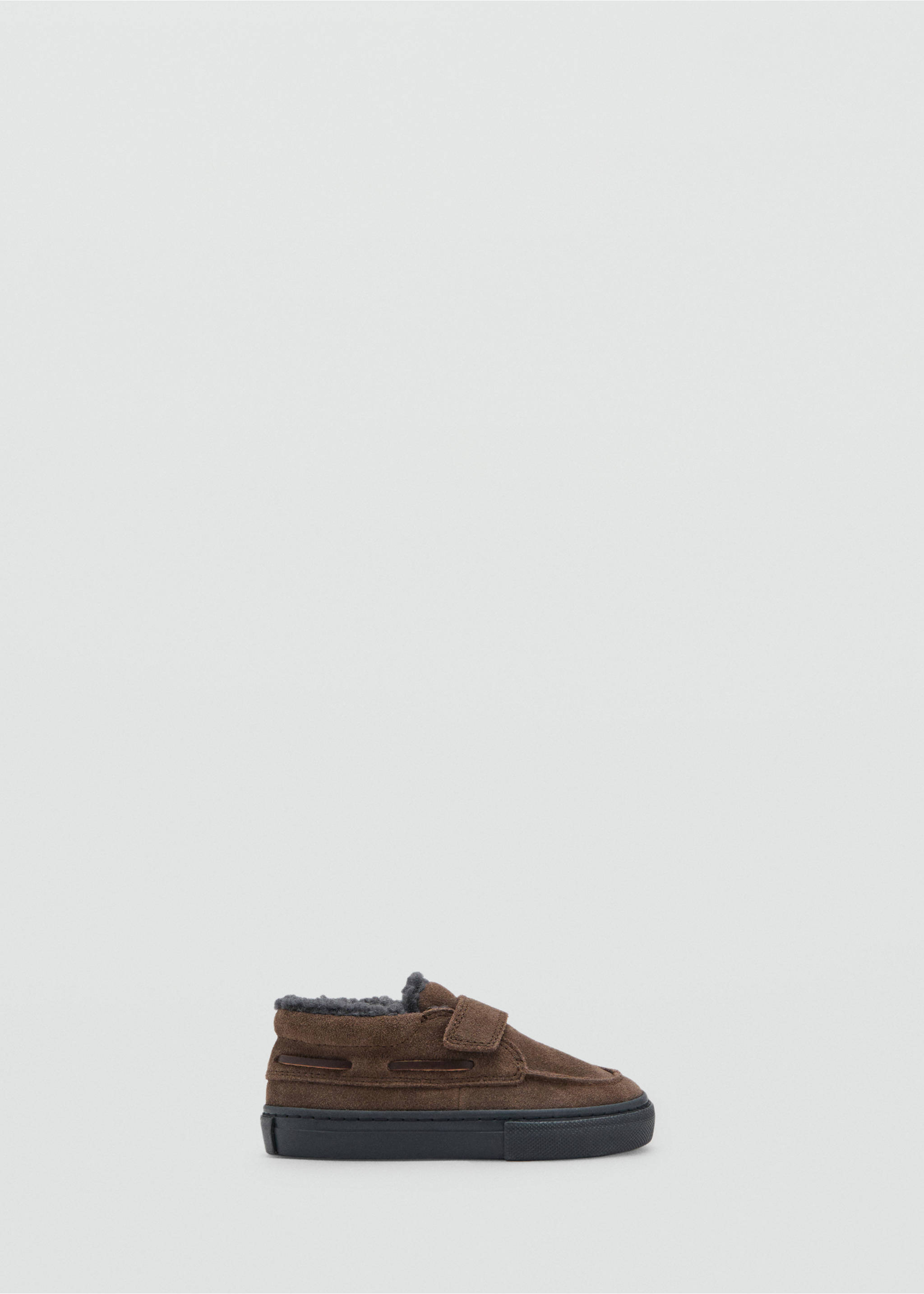 Velcro leather shoes - Article without model, Brown. Ref: 17057891-00.