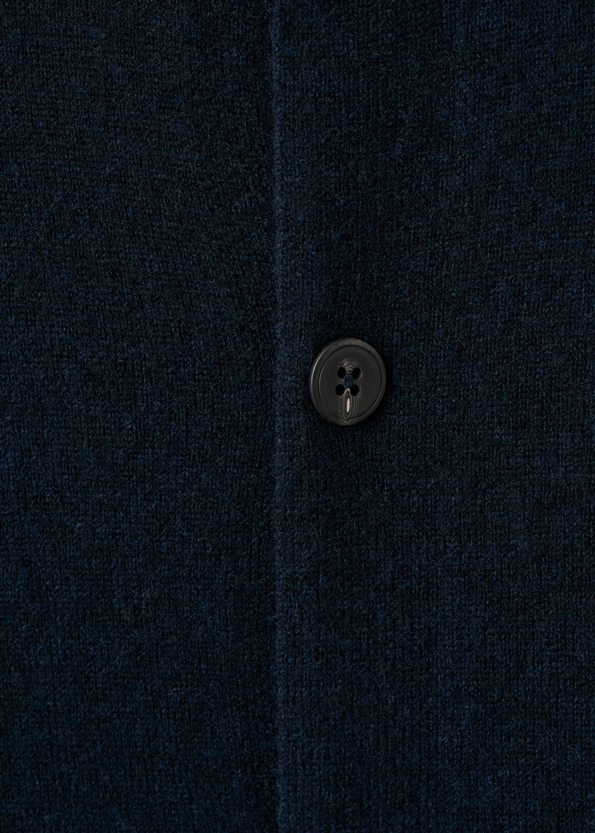 Kardigan na knoflíky 100% extra jemná vlna - Detail zboží 0