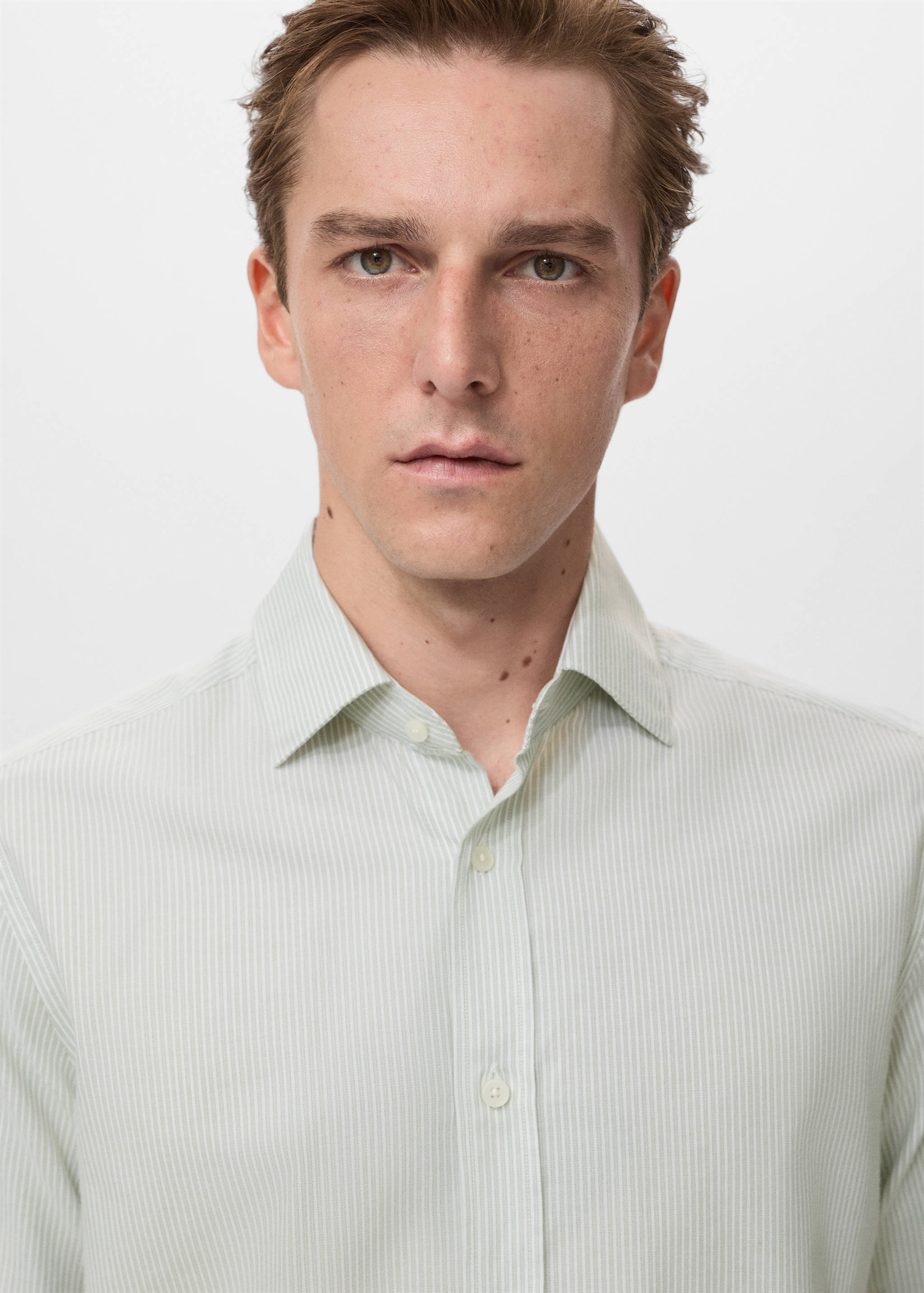 Chemise 100 % coton flanelle regular-fit - Détail de l'article 1