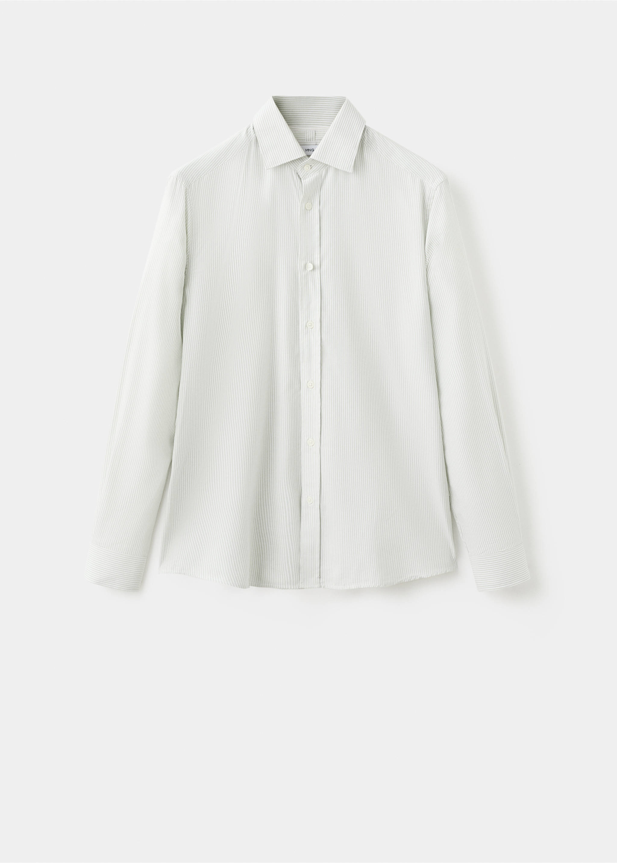 Chemise 100 % coton flanelle regular-fit - Article sans modèle, Vert. Ref: 17057907-00.