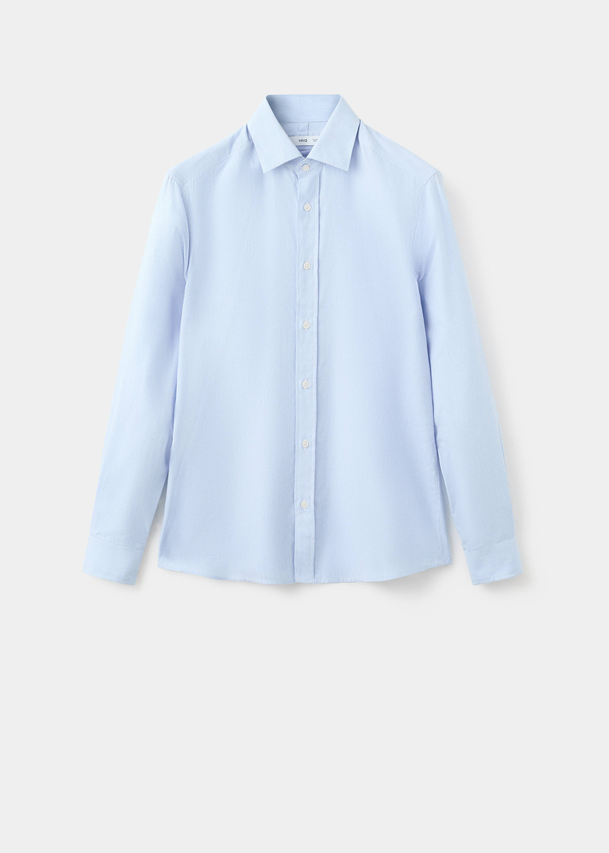 Chemise 100 % coton flanelle regular-fit - Article sans modèle